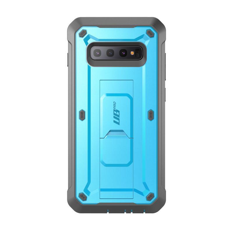 Samsung Galaxy S10 Unicorn Beetle Pro Heavy Duty Rugged Holster Case - Shockproof, Drop Protection, No Screen Protector - Blue - Perfect for Outdoor, Work & Extreme Sports