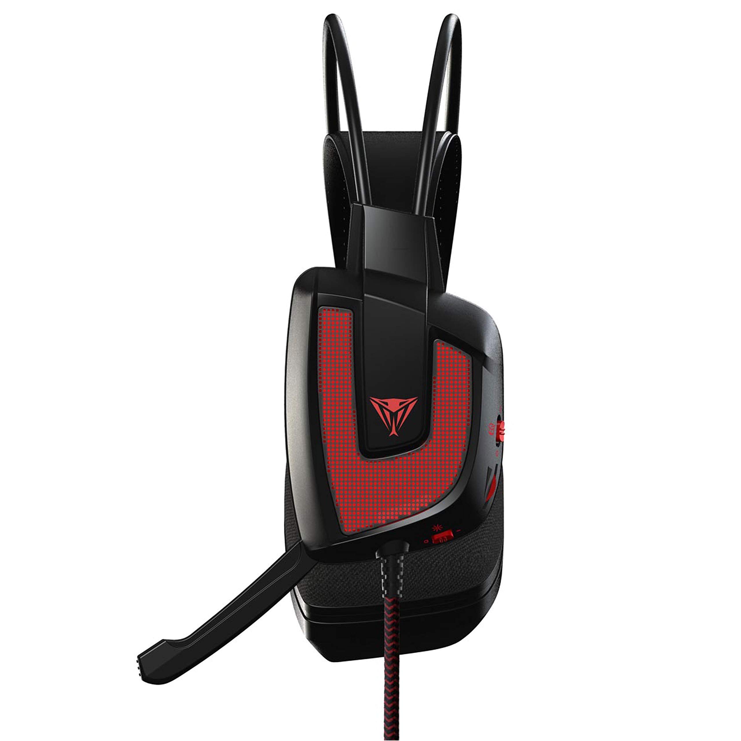Patriot Viper V360 7.1 Virtual Surround Sound Gaming Headset with Noise Cancelling Mic - RGB Lighting - Comfortable Memory Foam Earpads - for PC, PS4, PS5, Xbox (PV3607UMLK) - Perfect for FPS, MOBA & Streaming