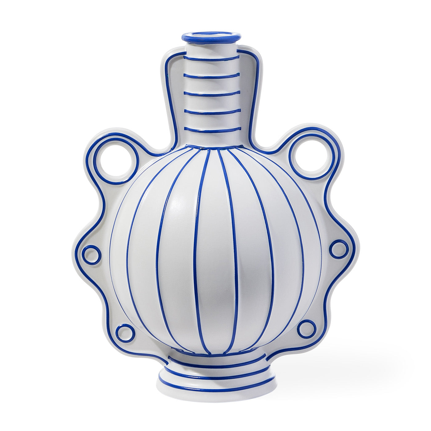 Venezia Medium Vase - Elegant Handcrafted Ceramic Flower Vase for Home Decor, Wedding Centerpieces & Tabletop Arrangements