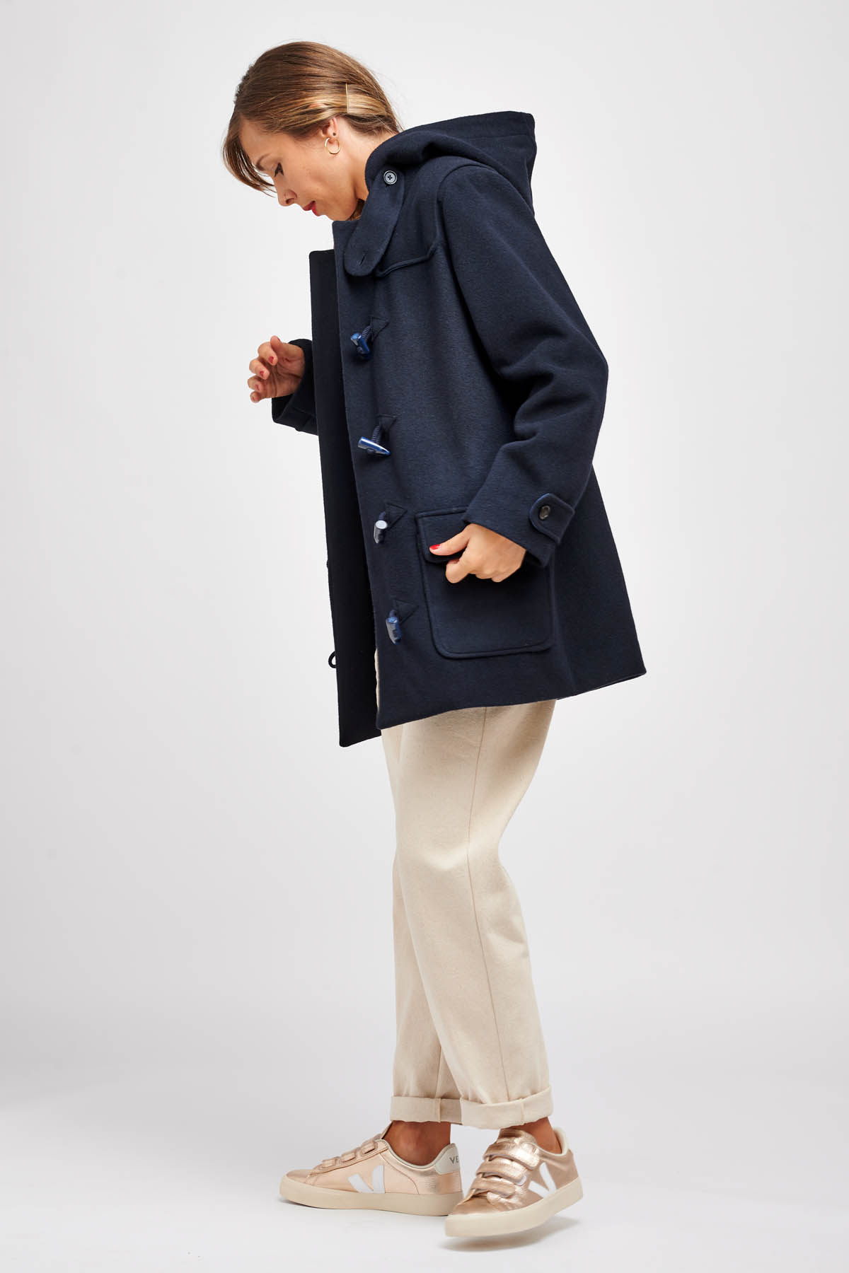 I AM PATTERNS Rê Coat - Stylish Women's Trench Coat for Fall & Winter | Perfect for Office Wear, Date Nights & Outdoor Activities