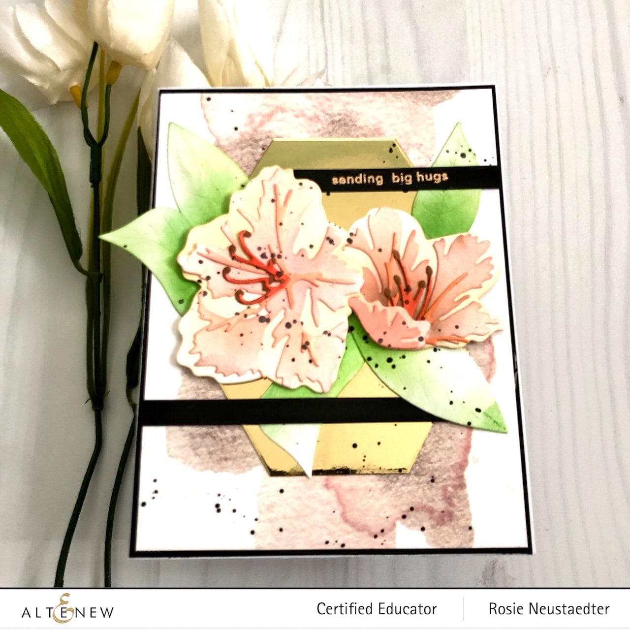 Sunburst Azalea Layering Die Set for Paper Crafting - DIY Floral Card Making, Scrapbooking & Home Decor Projects