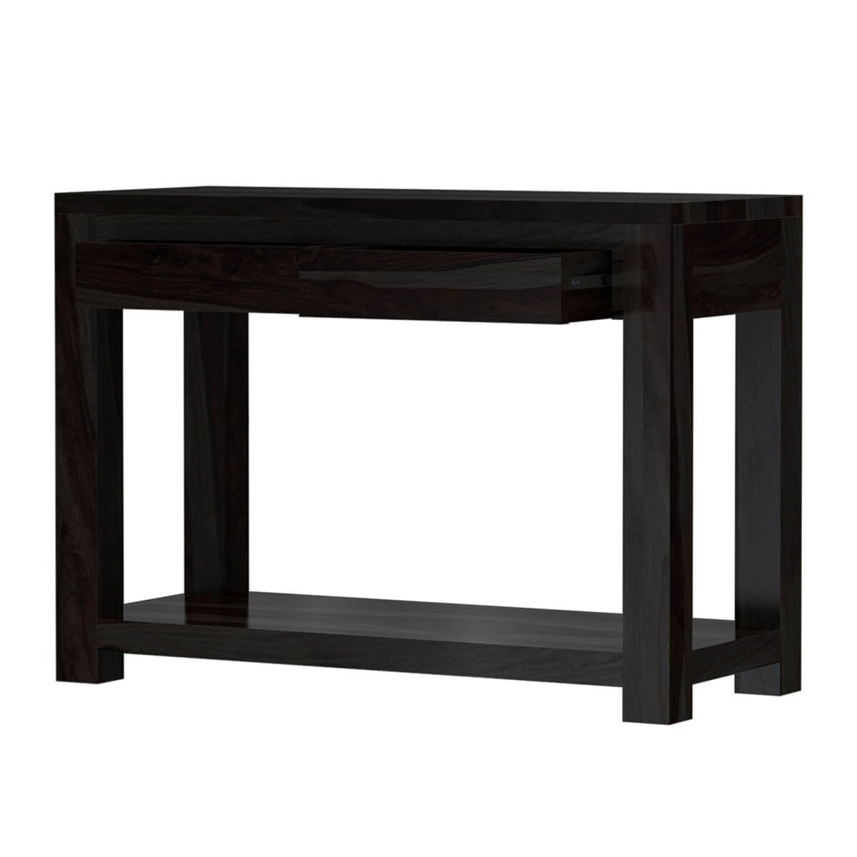 Glencoe Modern Solid Wood Console Table - Elegant Entryway Hall Table for Home Decor & Living Room