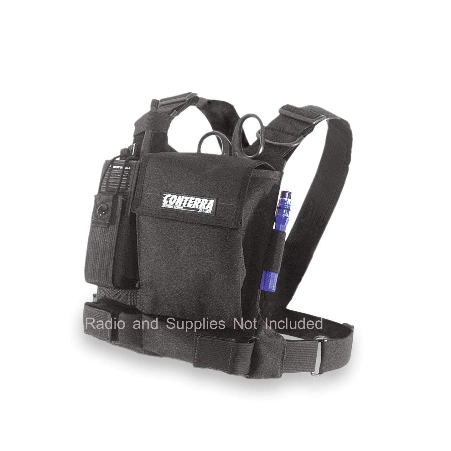 Conterra Tool Chest Radio Harness - Durable Chest Rig for Tools & Radios - Perfect for Construction, DIY Projects & Outdoor Work