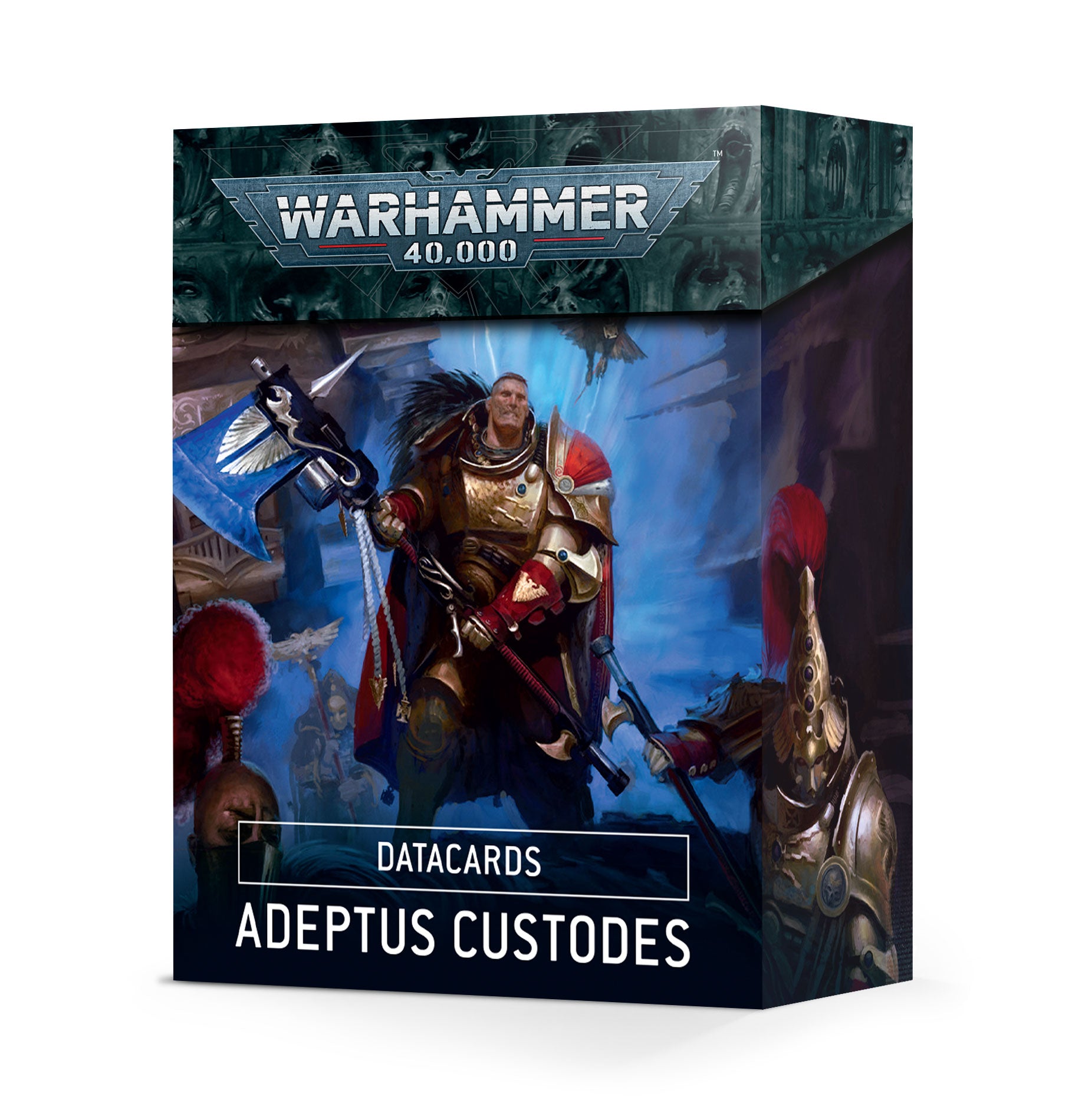 40K Adeptus Custodes 9th Edition Datacards - Official Warhammer 40K Game Accessories for Tabletop Battles & Strategy Gaming