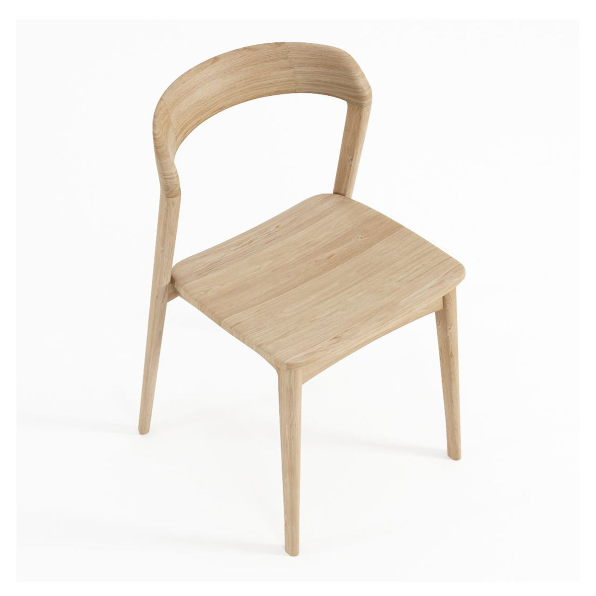 Grasshopper Bistro Dining Chair - Modern Indoor/Outdoor Cafe Chair for Restaurant, Patio, Kitchen & Dining Room - Lightweight & Stackable Design