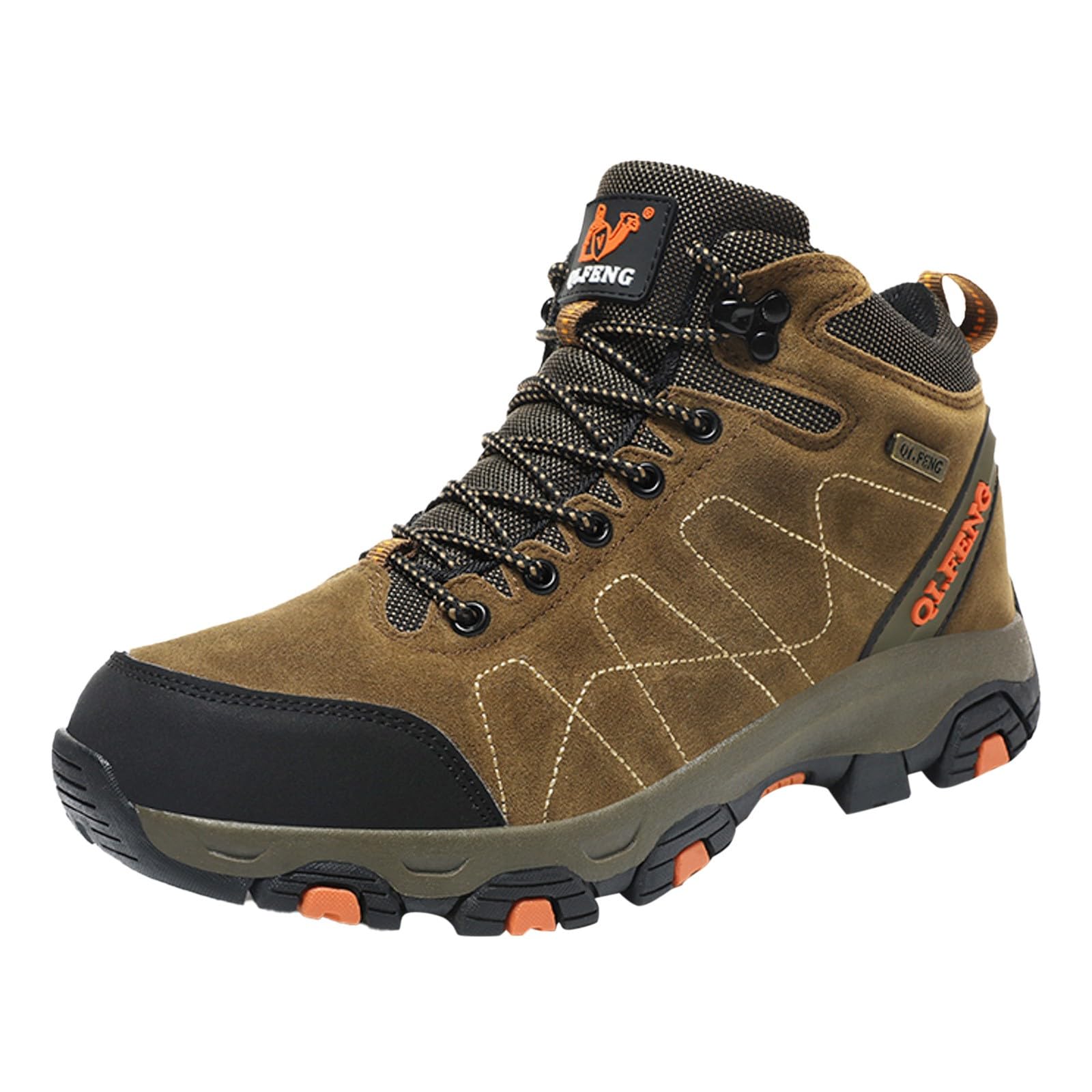 Women's Waterproof Hiking Shoes - Lightweight Non-Slip Trekking & Outdoor Shoes for Camping, Walking & Mountain Trails | Breathable Stable Design for All-Day Comfort
