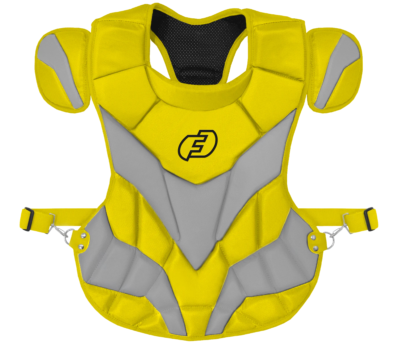 Force3 Defender Two-Tone Catcher Chest Protector - Baseball & Softball Protective Gear for Youth & Adult Players - Ideal for Games, Practices & Training Sessions