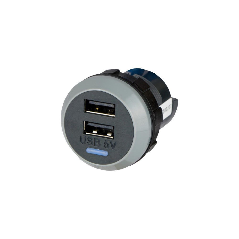 Alfatronix PVPro AA Dual USB A Fast Charger - Compact Rear Fit Design for Home, Office & Travel Charging