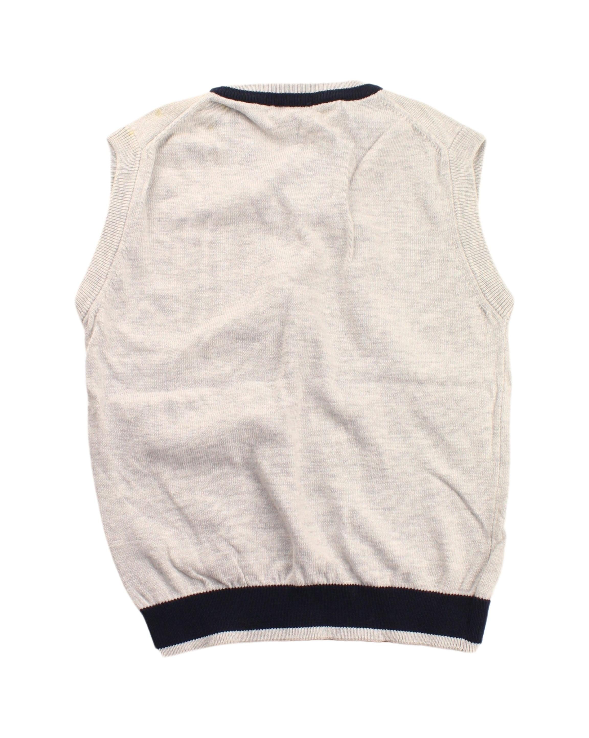 Armani Kids' 6T Sweater Vest for Boys & Girls - Warm & Stylish Knit Pullover for School & Casual Wear