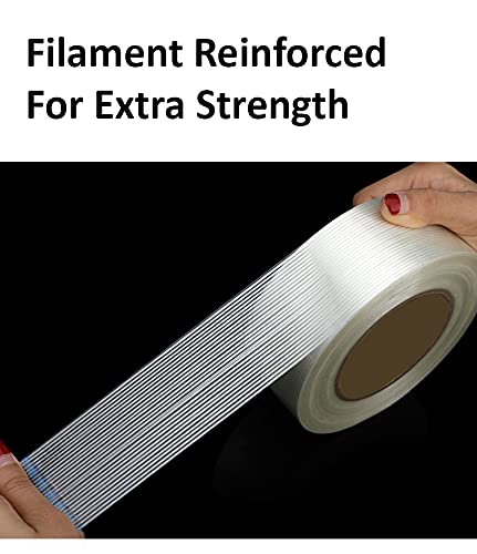 Heavy Duty Fiberglass Reinforced Filament Tape - 3/4