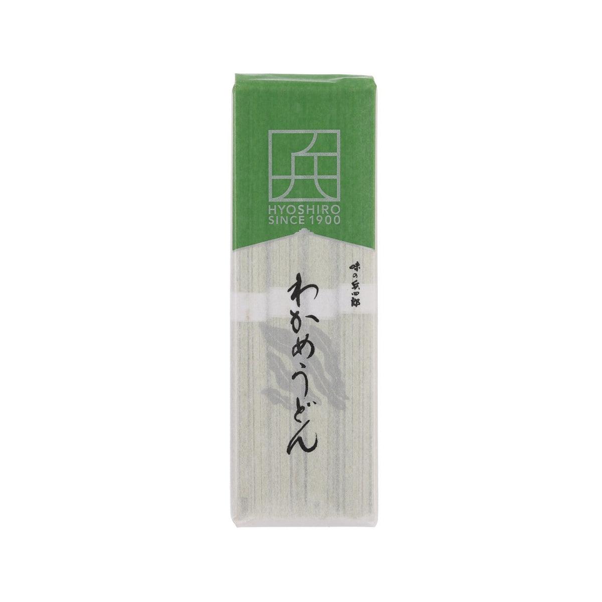 AJINOHYOSHIRO Premium Wakame Seaweed Udon Noodles (350g) - Authentic Japanese Dried Noodles for Soups, Salads & Stir-Fry - Quick & Easy Meal Solution