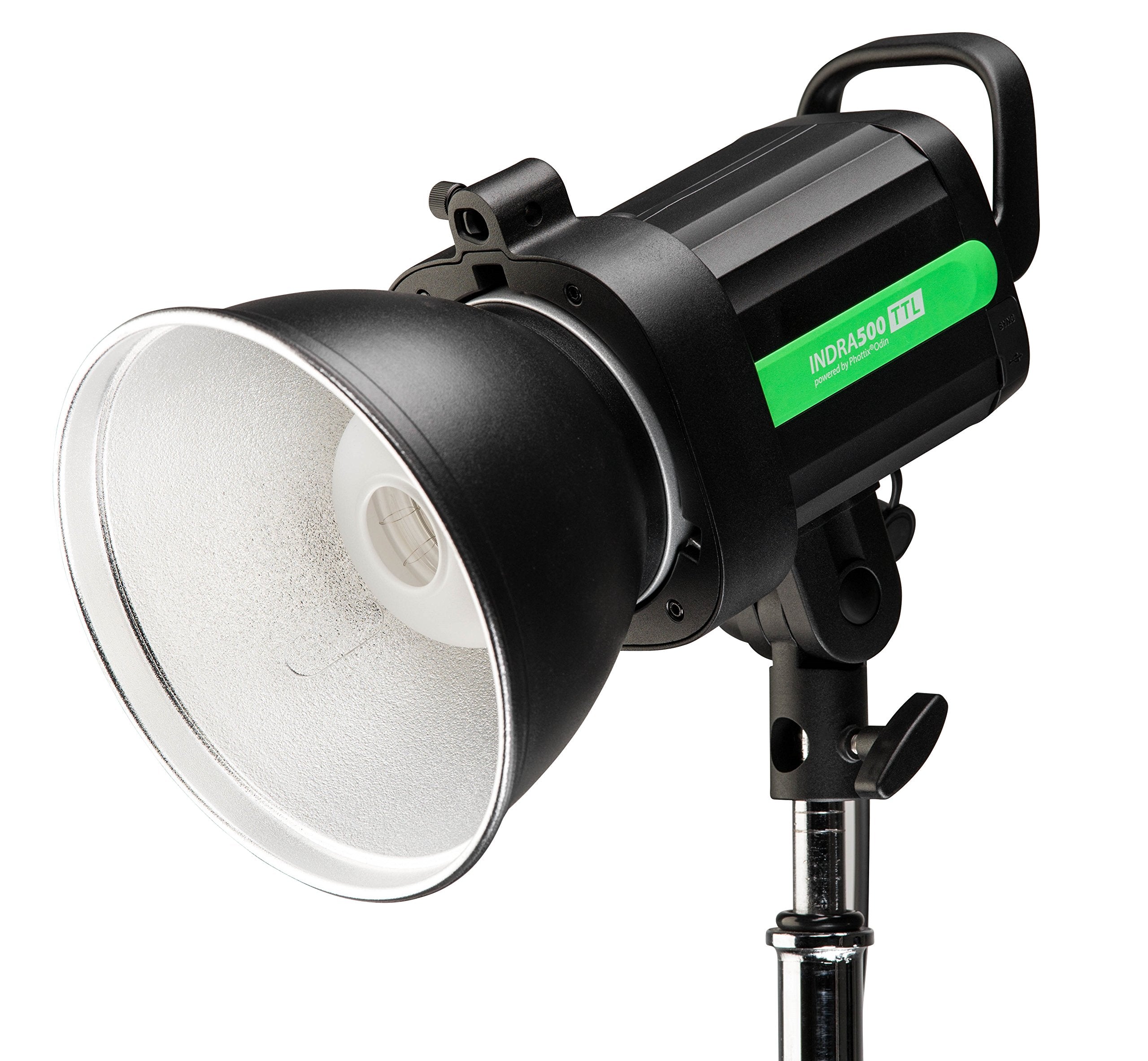 Phottix Indra 500 TTL Monolight & Battery Kit - Professional Studio Flash with Wireless Control (Black, PH00307) | Perfect for Portrait, Fashion, and Product Photography