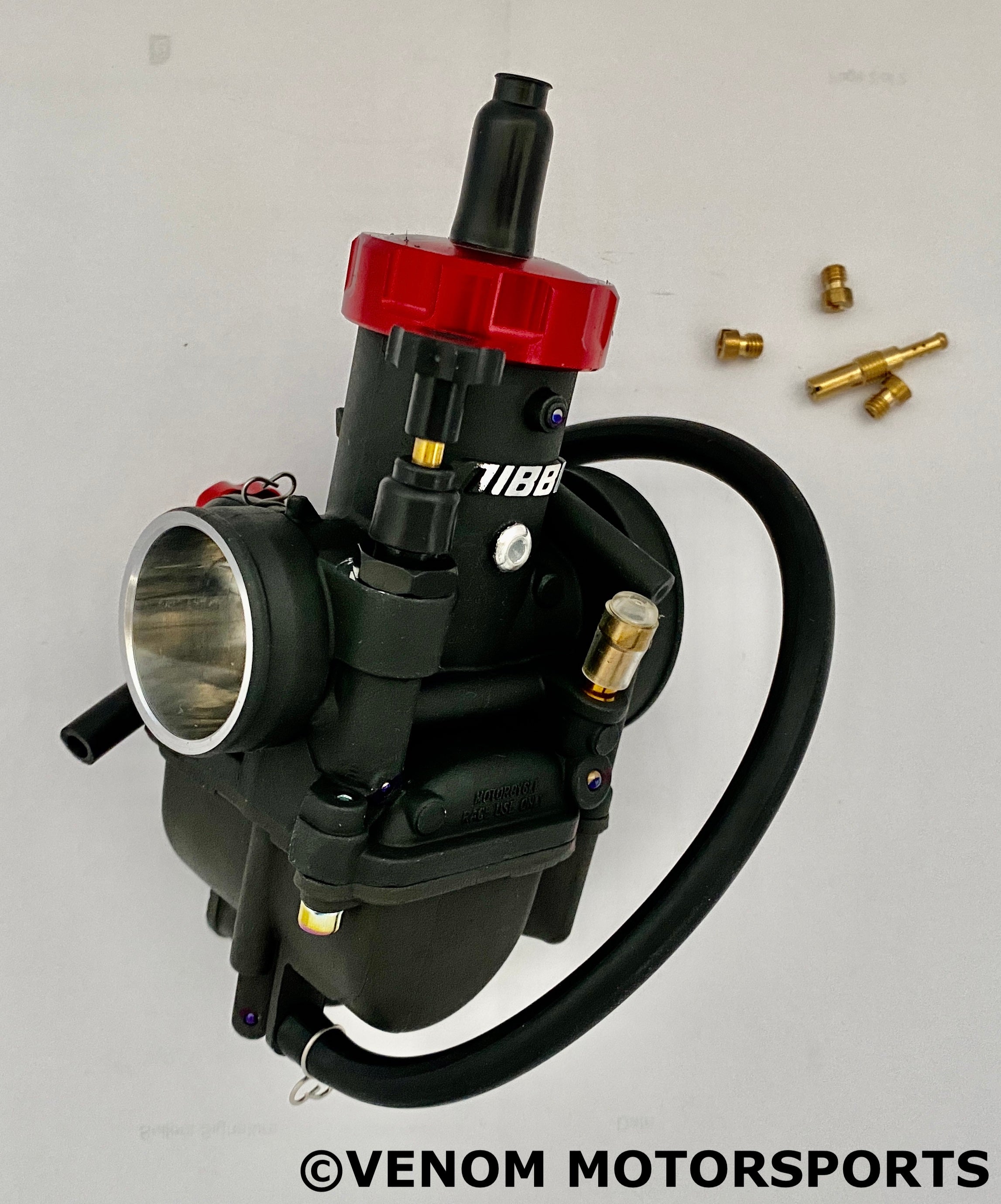 Nibbi Racing Carburetor & Intake Kit for 250cc Motorcycles - High Performance Upgrade for Dirt Bikes, ATVs & Off-Road Vehicles
