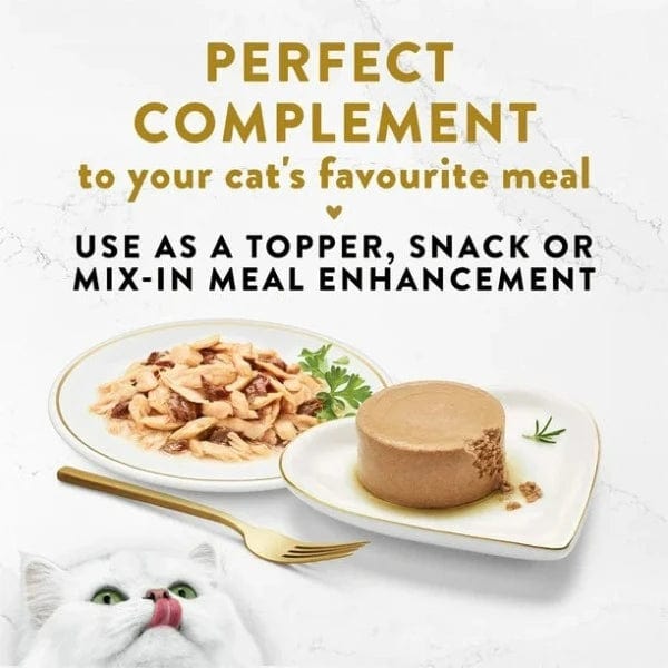 Fancy Feast Flaked Tuna Cat Food Appetizer - Grain Free Wet Cat Treats for Adult & Senior Cats - Perfect for Special Occasions & Mealtime Toppers