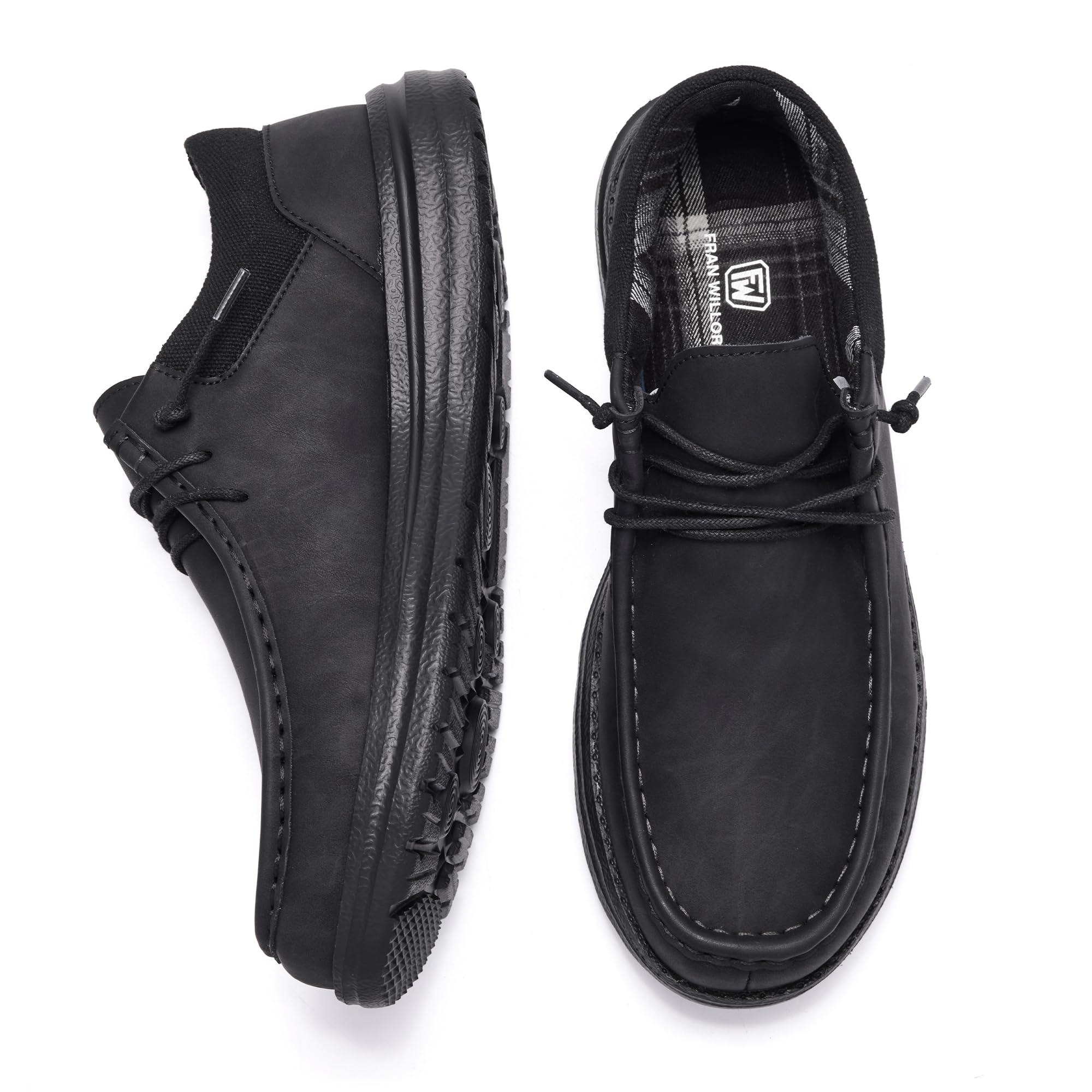 **Men's Wide Width Slip-On Loafers - Comfortable Walking Shoes with Roomy Toe Box for Casual Wear & Travel**    *(Optimized for Google SEO, includes usage scenario: casual wear & travel)*
