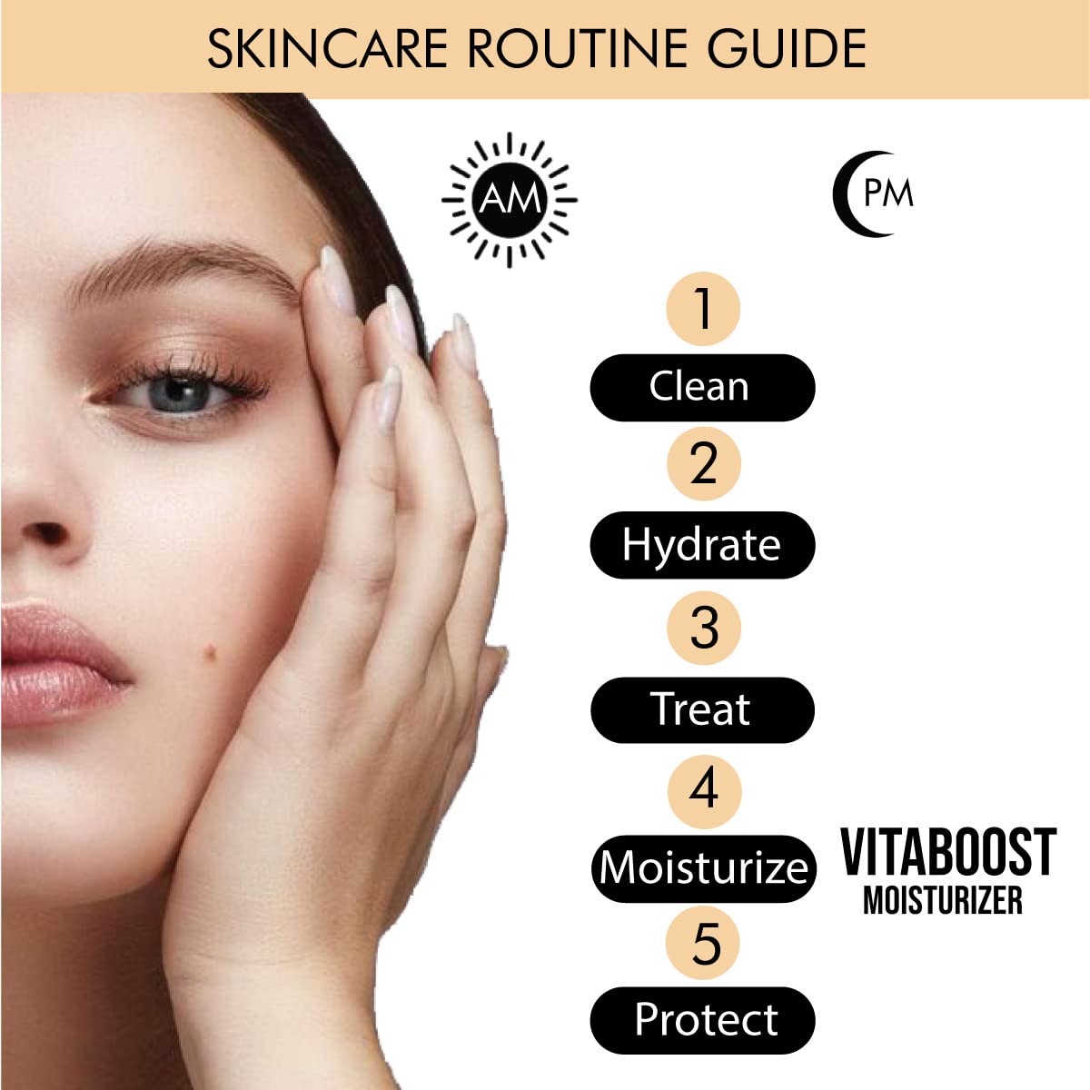 True Therapy VITABOOST Vitamin B C E Moisturizing Cream - Daily Hydration & Skin Nourishment for Men & Women (50g) | Perfect for Dry Skin Care & Anti-Aging Routine