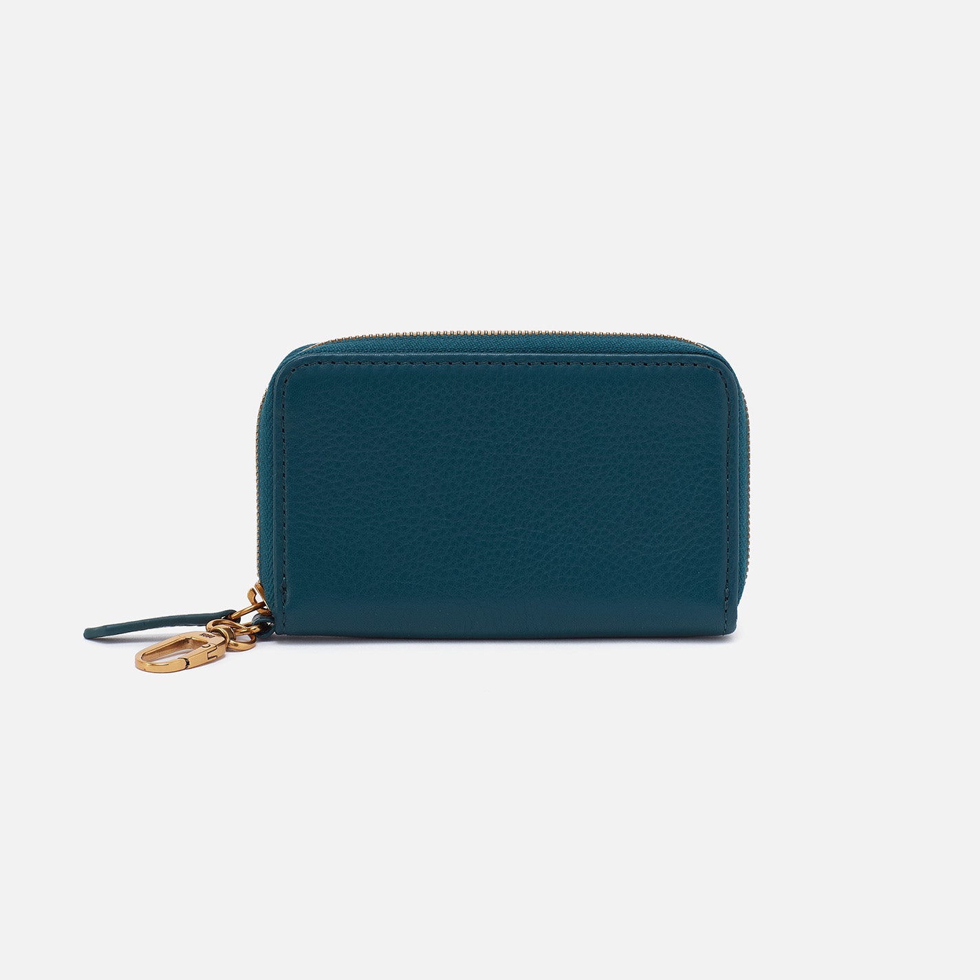 Pebbled Leather Move Clip Wallet in Midnight Teal - Slim RFID Blocking Minimalist Wallet for Men & Women - Perfect for Travel, Work, and Everyday Use