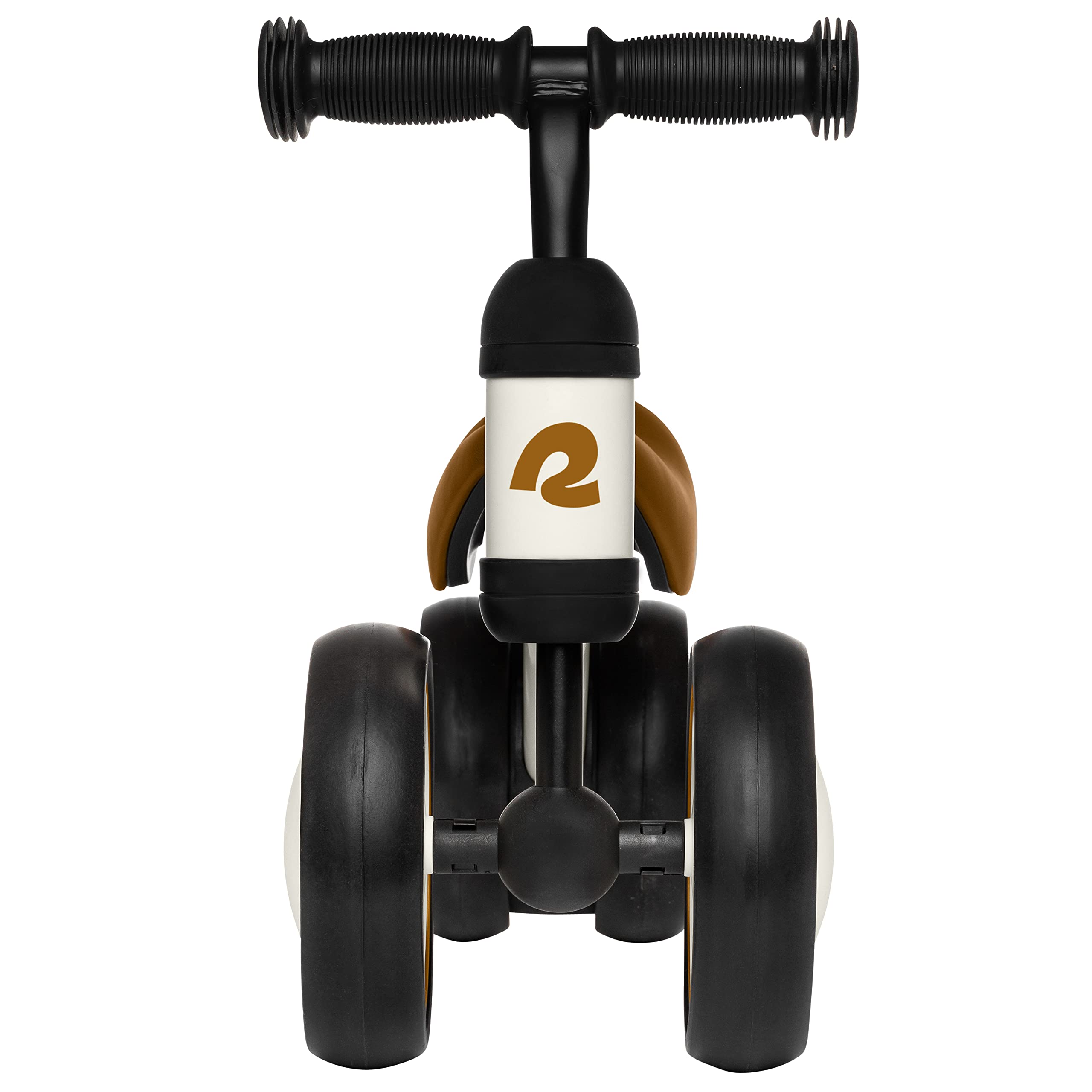 **Retrospec Cricket Baby Walker Balance Bike - 4-Wheel Toddler Bike for 12-24 Months | First Bicycle Toy for 1 Year Old Boys & Girls | Indoor & Outdoor Learning Ride-On Toy**