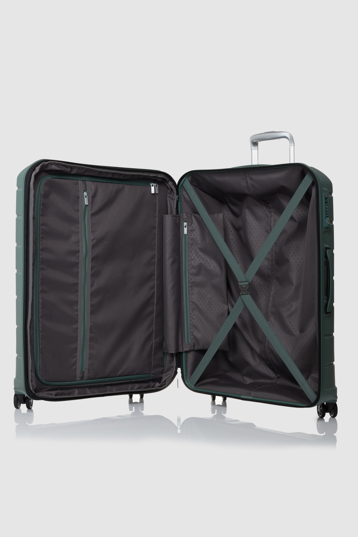 Oc2lite 75cm Check In Suitcase - Lightweight Luggage for Travel, Business Trips & Vacations | Spinner Wheels & TSA Lock