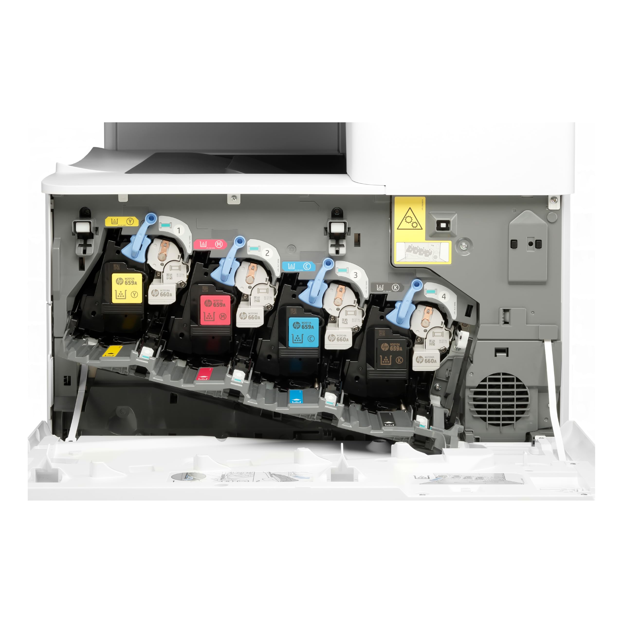 HP Color LaserJet Enterprise M776z Wireless All-in-One Printer - Fast Duplex Printing, JetIntelligence, White (3WT91A) | Ideal for Office & Home Workspaces