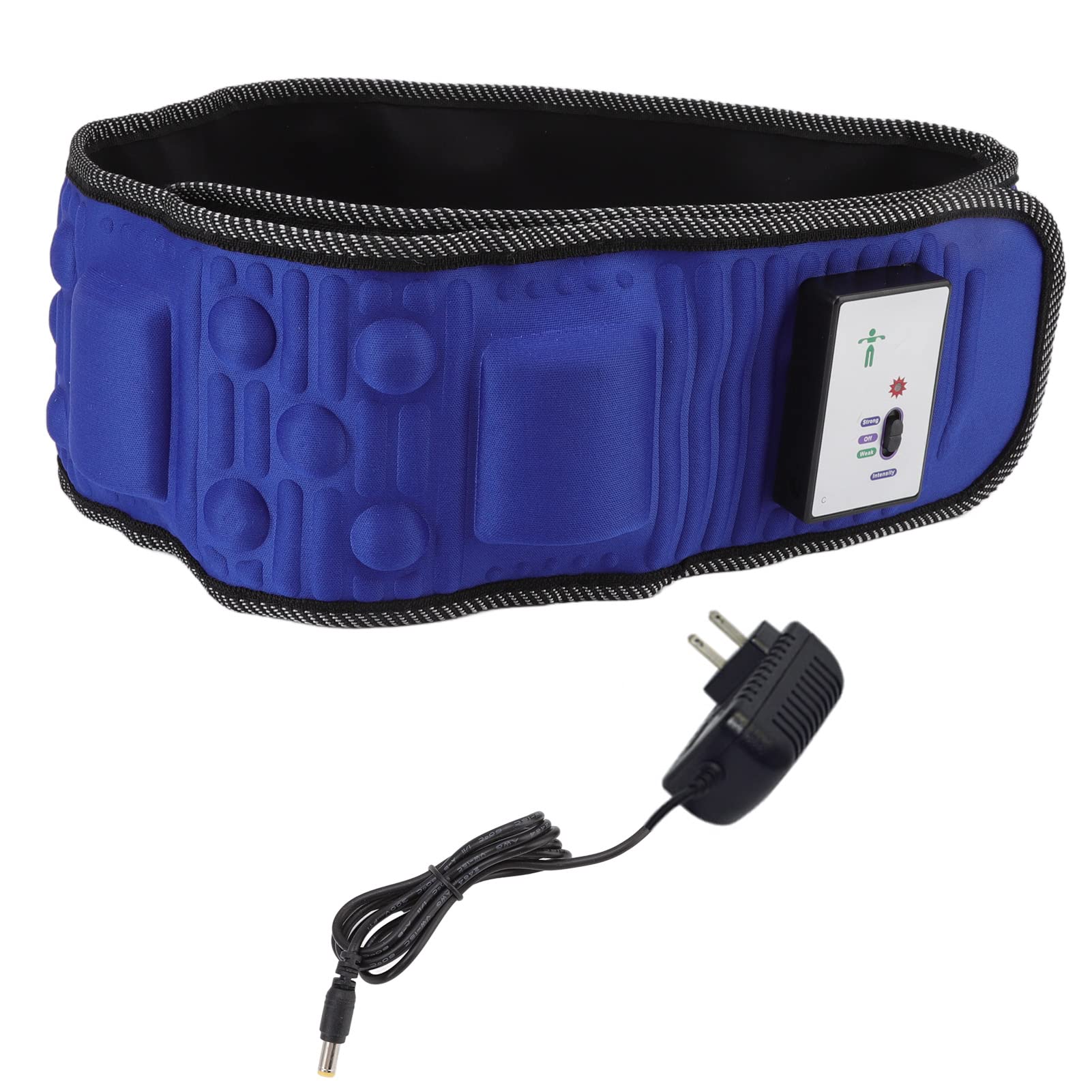 Portable Cordless Heating Pad for Waist & Abdomen - Electric Massage Belt with Adjustable Heat - Relieves Menstrual Cramps & Back Pain - Perfect for Home, Office & Travel Use