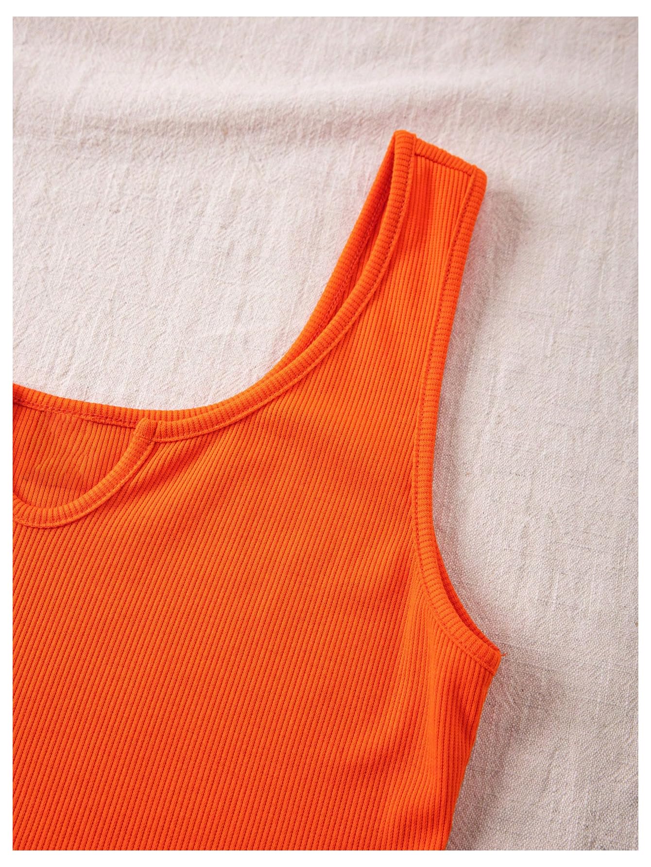 SOLY HUX Women's Summer Sleeveless Belted Tank Romper Short Jumpsuit - Casual Outfit for Beach, Vacation & Outdoor Activities