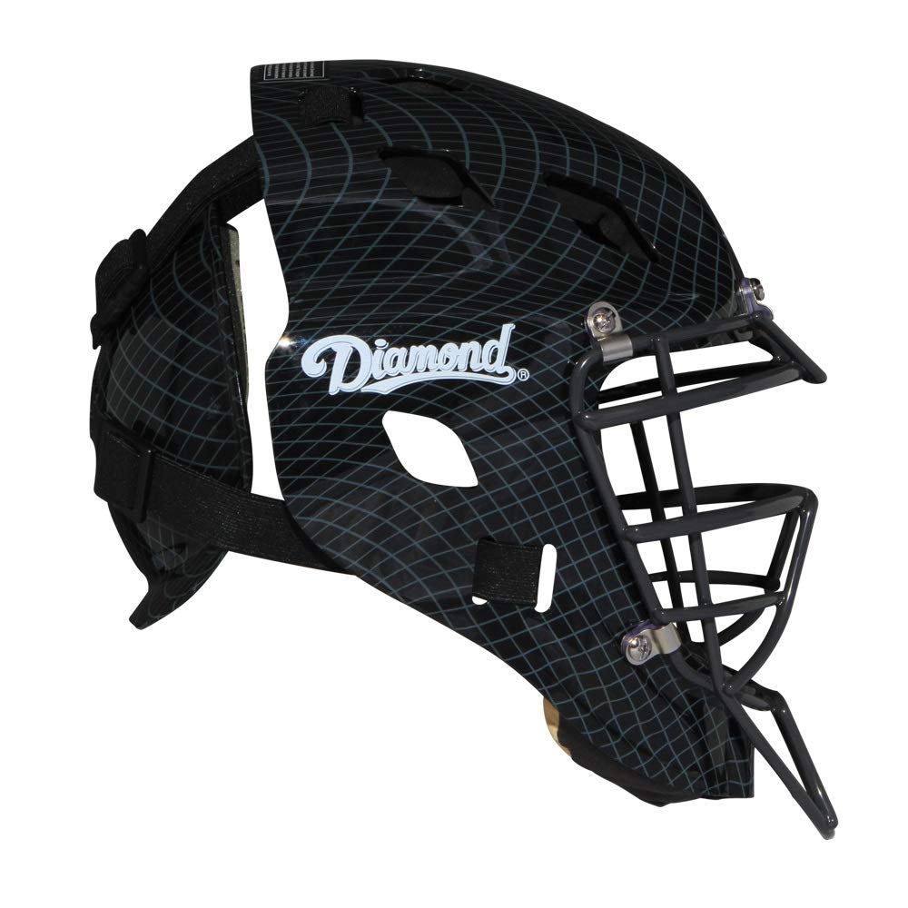 Diamond Edge Pro Baseball & Softball Catcher's Helmet - Lightweight Protective Gear for Youth & Adult Players - Perfect for Games, Practice & Training Sessions