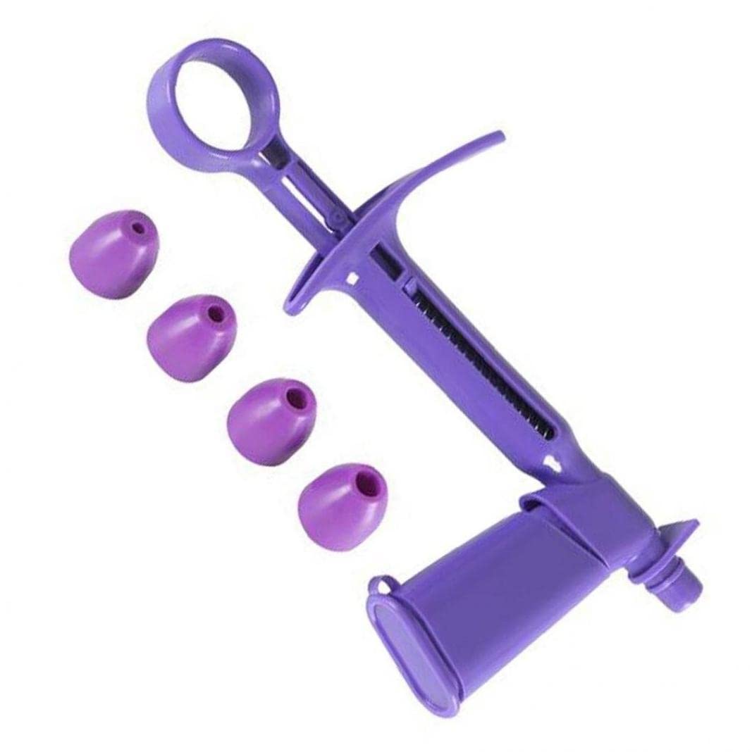 Ruluti Pearl Applicator Tool for Cake Decorating - Purple Cake Baking Pearl Decorator for Professional & Home Bakers - Perfect for Wedding, Birthday, and Special Occasion Cakes