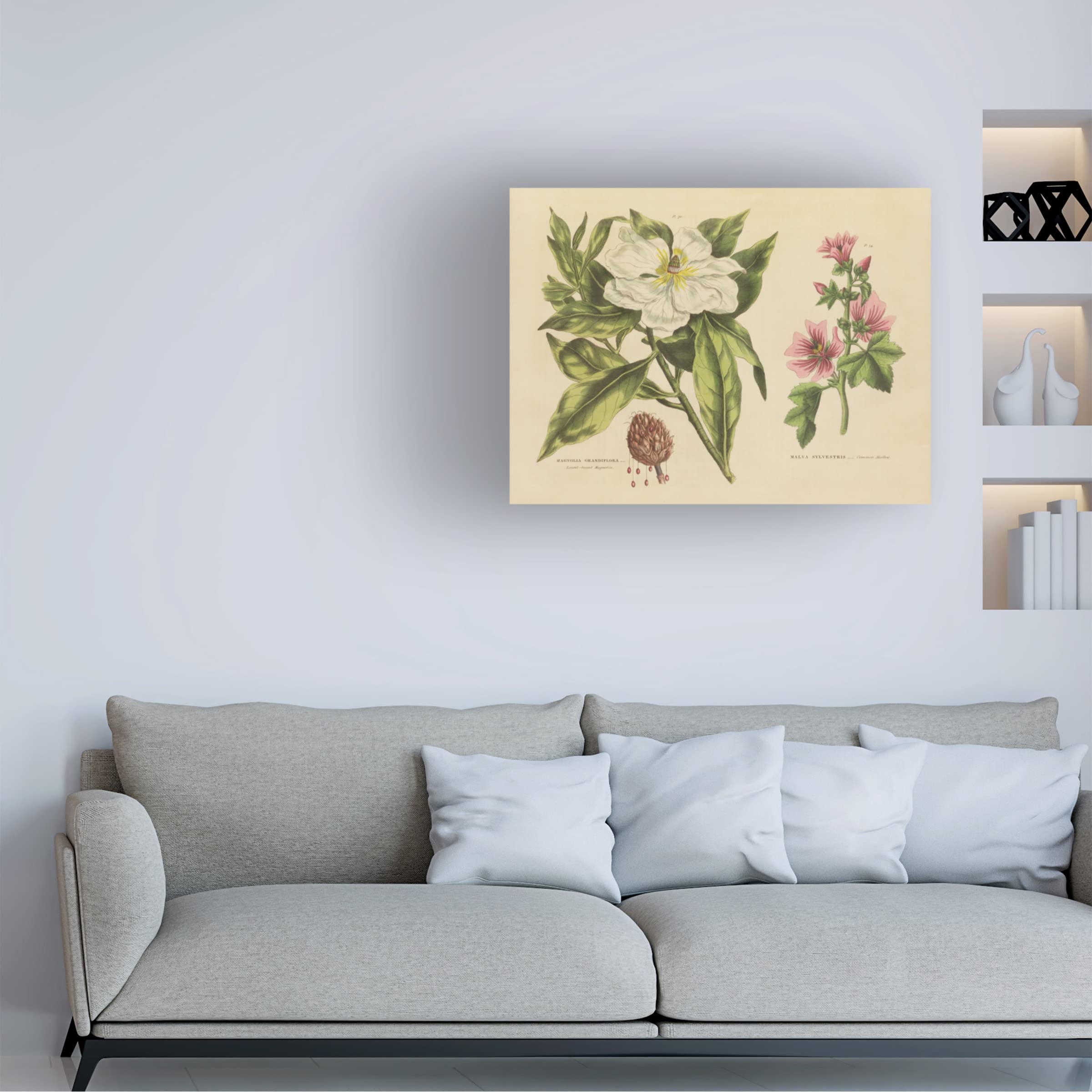 Trademark Fine Art 'Morning Glow' Canvas Wall Art Print by Farida Zaman - Perfect for Living Room, Bedroom & Office Decor