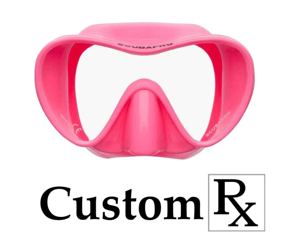 Custom Prescription ScubaPro Trinidad Dive Mask - Premium Snorkeling & Scuba Diving Gear for Clear Underwater Vision | Perfect for Ocean Exploration, Coral Reef Tours & Water Sports