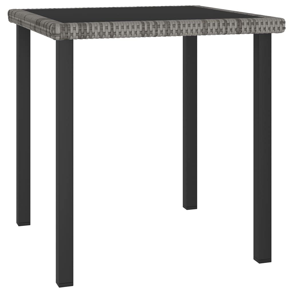 Gray Outdoor Patio Dining Table 27.6