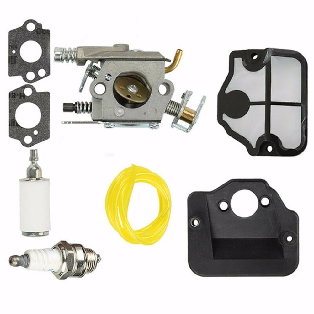 Jonsered 2036 2040 CS2040 Chainsaw Replacement Parts - Carburetor, Air Filter, Fuel Filter, Gasket & Spark Plug Kit - Perfect for Maintenance & Repair of Forestry Equipment