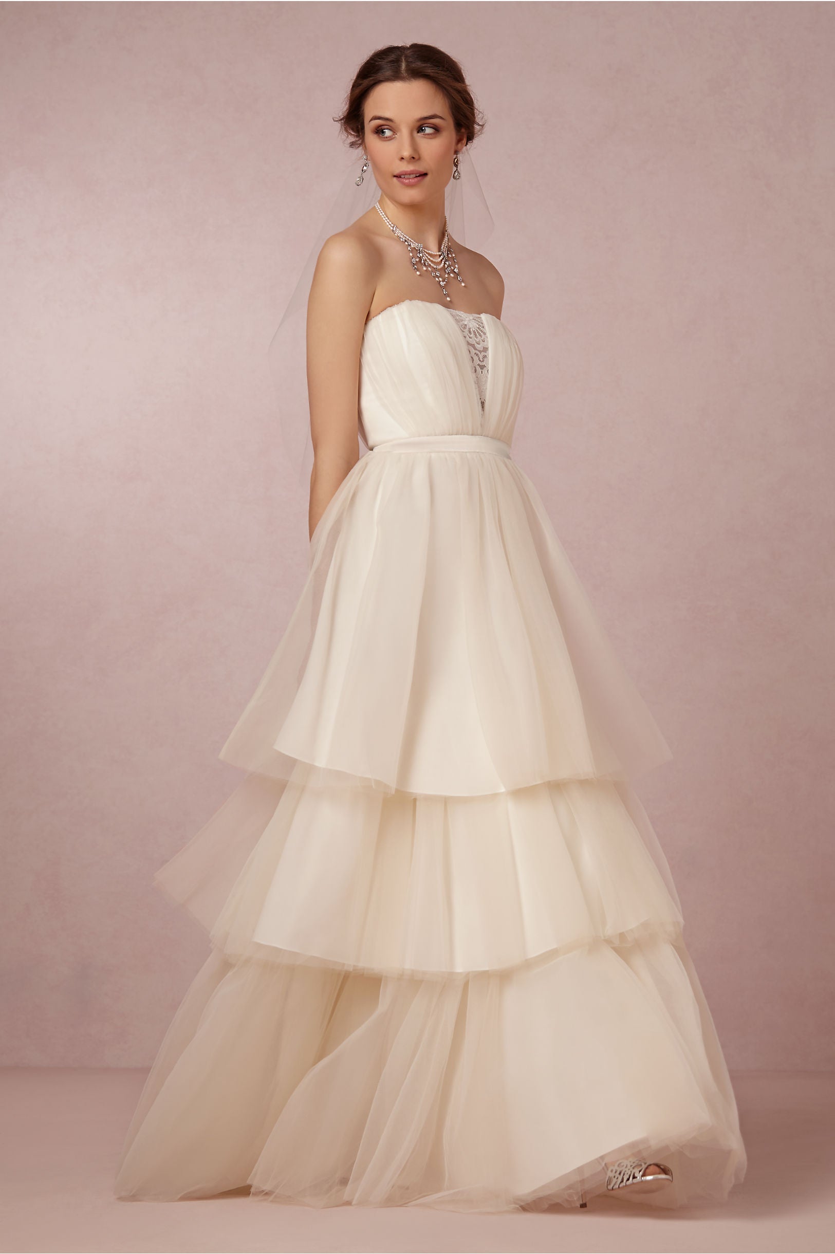 Badgley Mischka Faye Gown - Elegant Wedding Dress for Brides | Perfect for Beach Weddings, Formal Ceremonies & Special Occasions