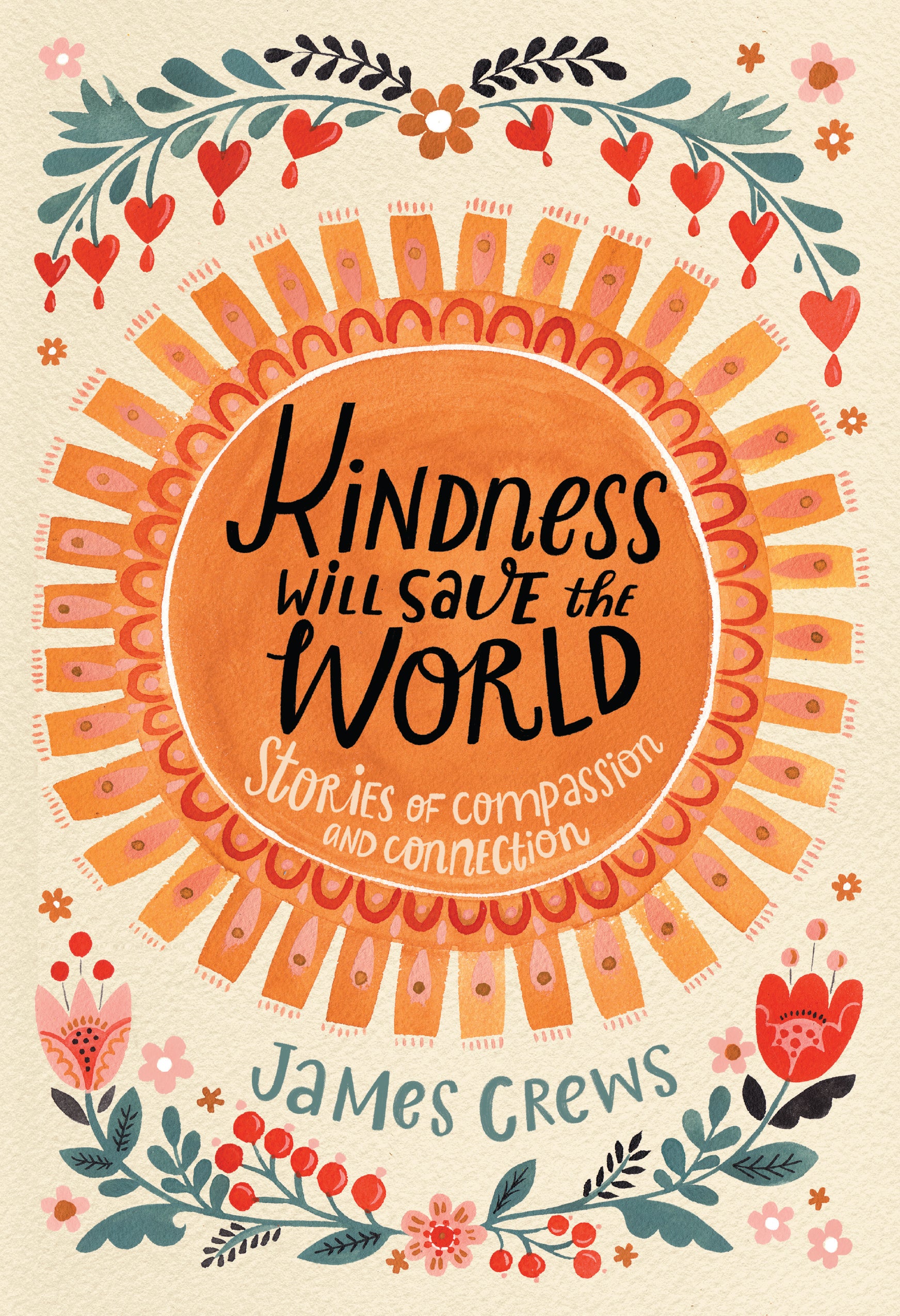 Kindness Will Save the World - Inspirational Quote Wall Art for Home & Office Decor - Motivational Gift for Friends, Family & Coworkers