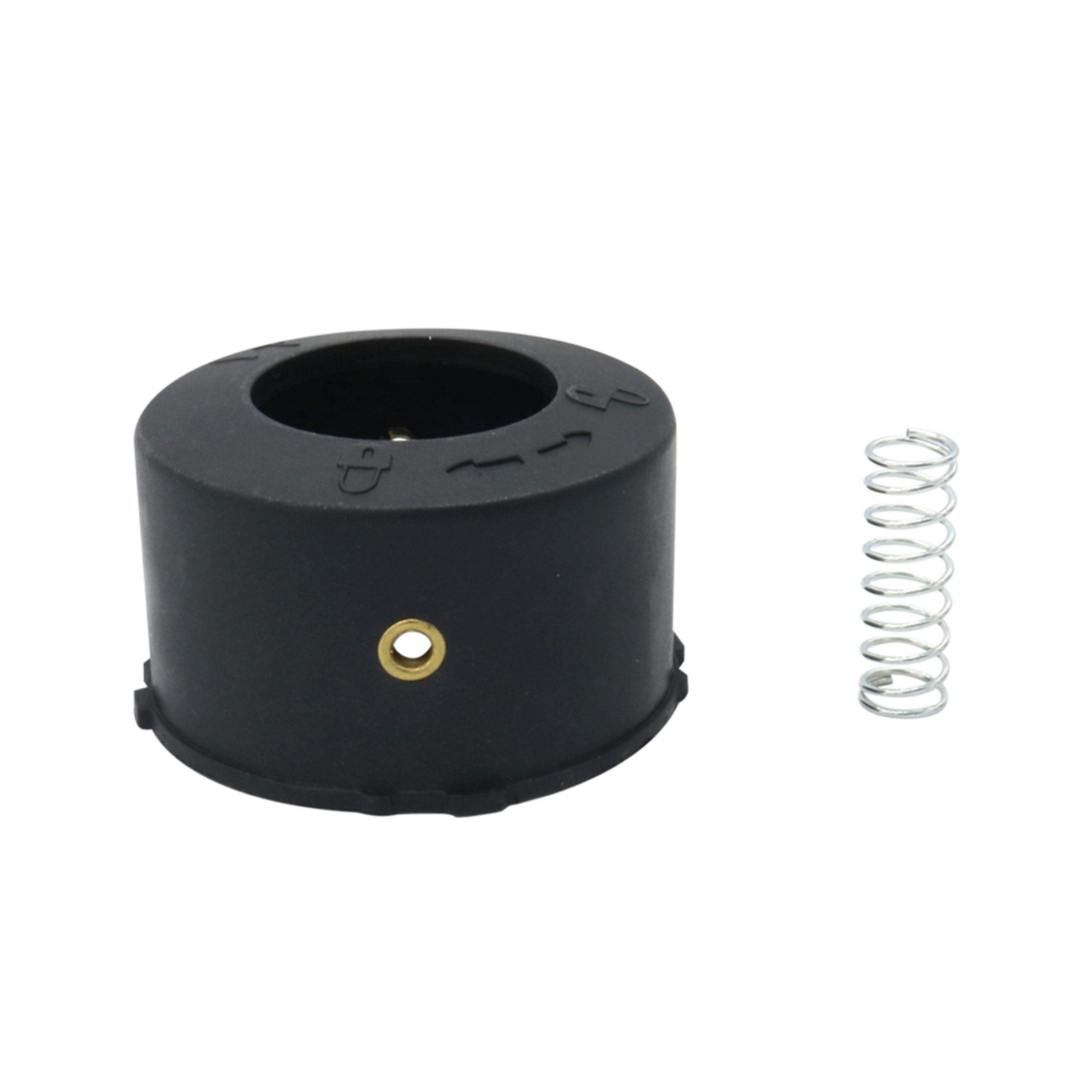 Sun Joe TRJ607E Replacement Spool Cover Assembly 2PK - Compatible with TRJ607E String Trimmer - Durable Lawn & Garden Accessories for Easy Maintenance