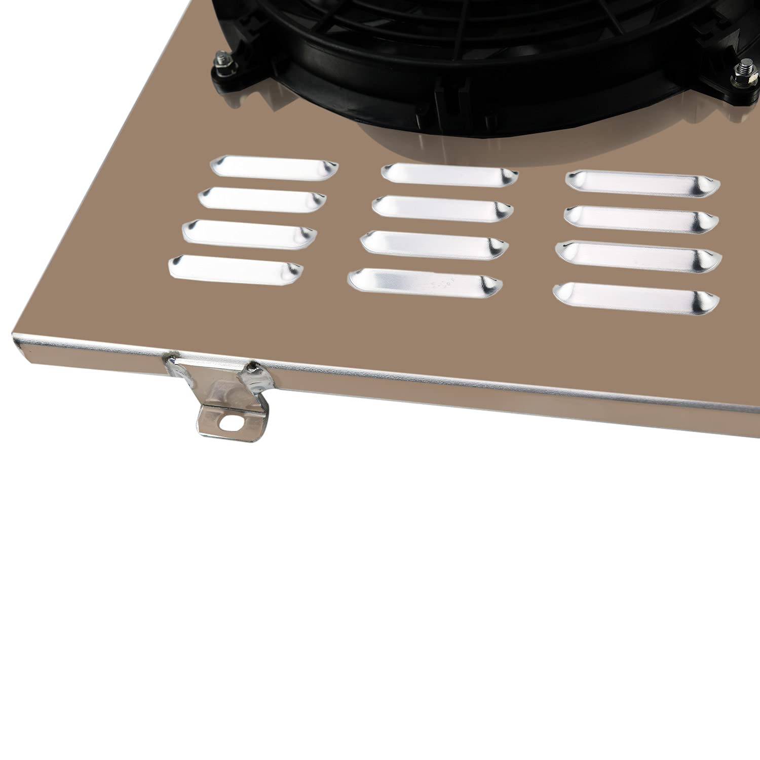 Aluminum Radiator Shroud with Dual 12