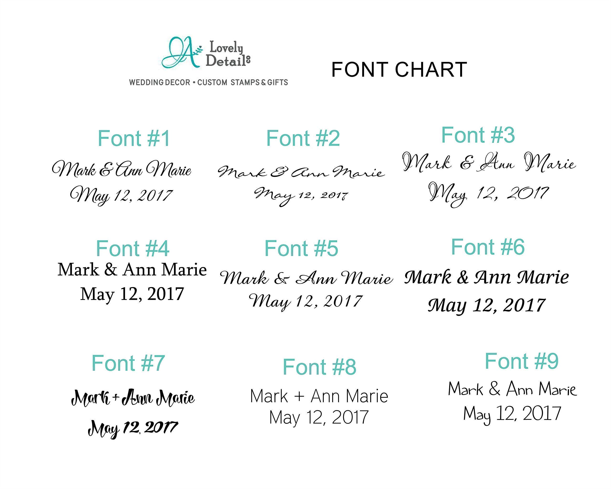 Personalized 1st to 10th Anniversary Gifts for Couples - Custom Framed Keepsake for Husband, Wife, Him or Her - Perfect for Wedding Anniversaries, Romantic Home Decor & Special Occasion Presents