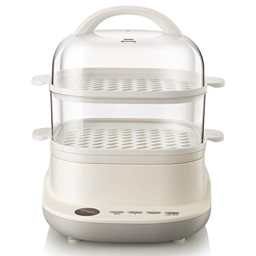 Best Electric Steamer for Healthy Cooking - 2-Tier Large Capacity Food Steamer for Vegetables, Rice & Dumplings | Perfect for Meal Prep, Baby Food & Home Kitchen Use