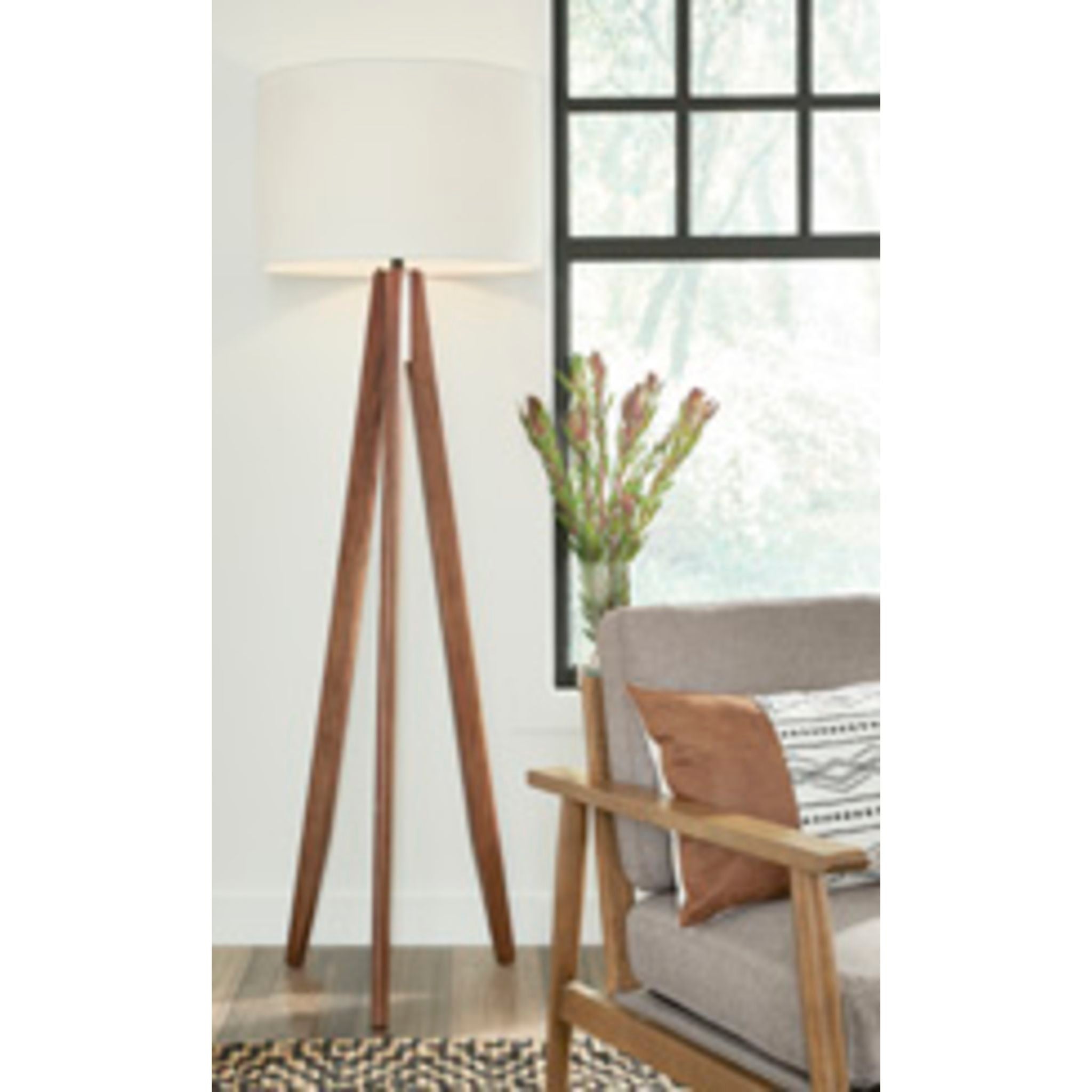 Dallson Modern Floor Lamp with Adjustable Brightness - Perfect for Living Room, Bedroom & Office Reading Light
