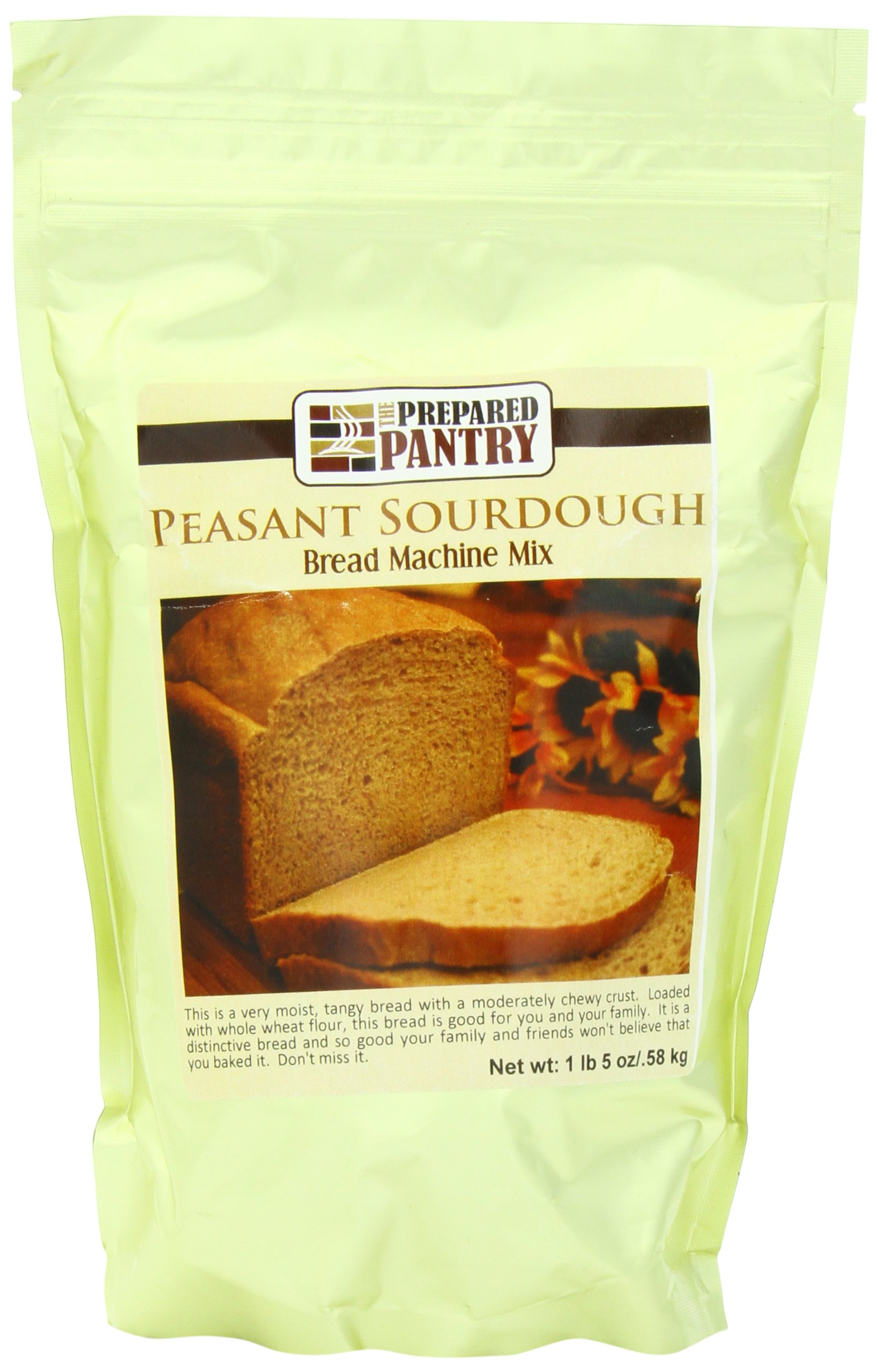 Premium Sourdough Peasant Bread Mix - Artisan Gourmet Baking for Bread Machines & Ovens | The Prepared Pantry - Perfect for Homemade Loaves, Dinner Parties & Gift Giving