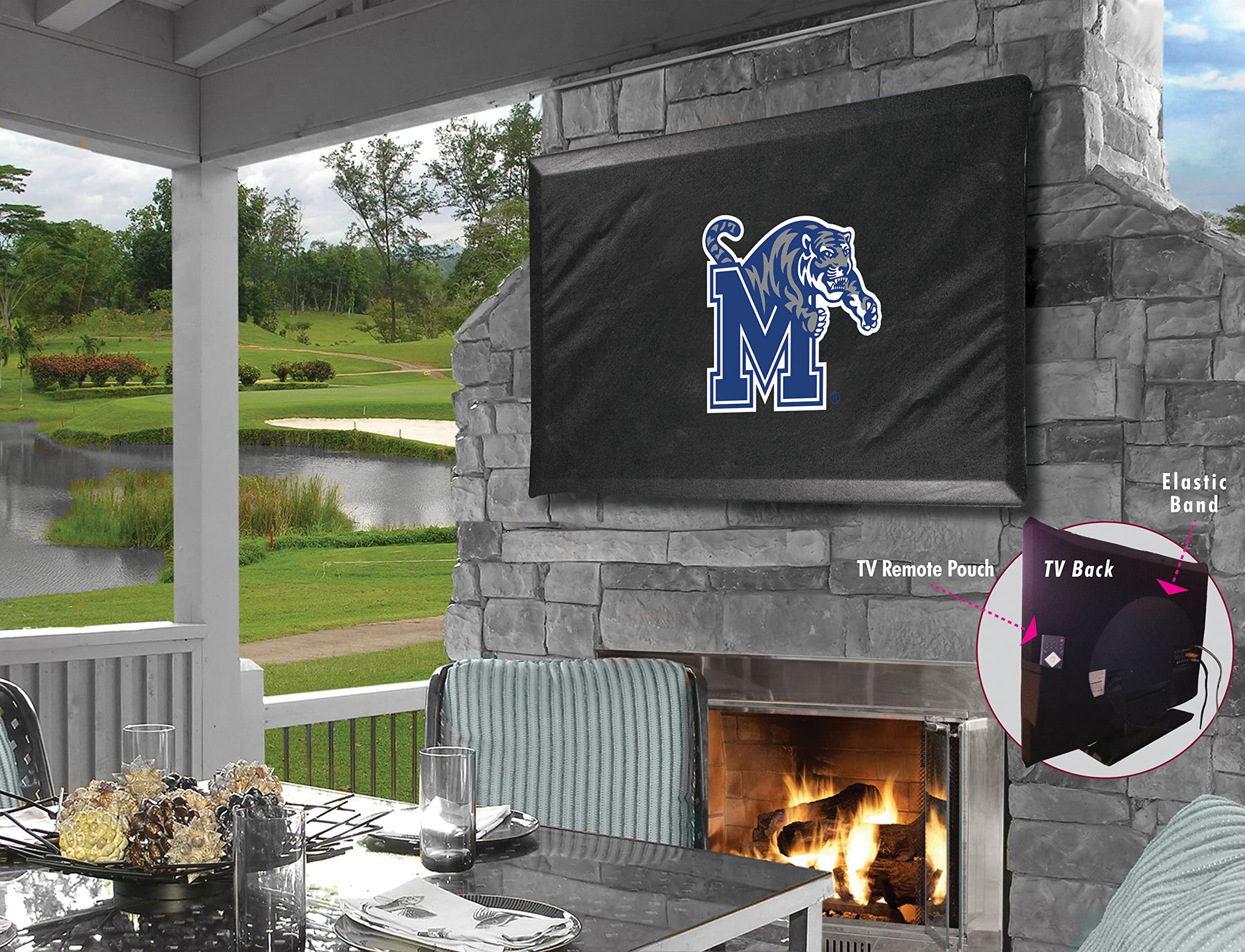 Holland Bar Stool Co. University of Memphis TV Cover for 50