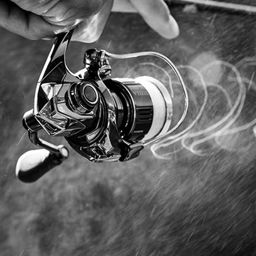 Shimano Stella FK Spinning Reels - High Performance Saltwater Fishing Reel for Surf, Offshore & Inshore Angling
