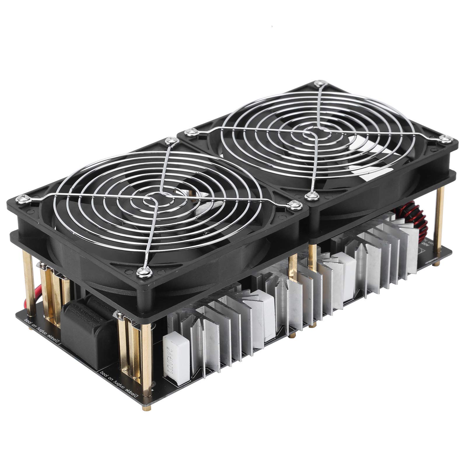 2500W High Power Induction Heating Board Module with Copper Ring & Cooling Fan - Perfect for Metal Heating, Forging, and DIY Projects