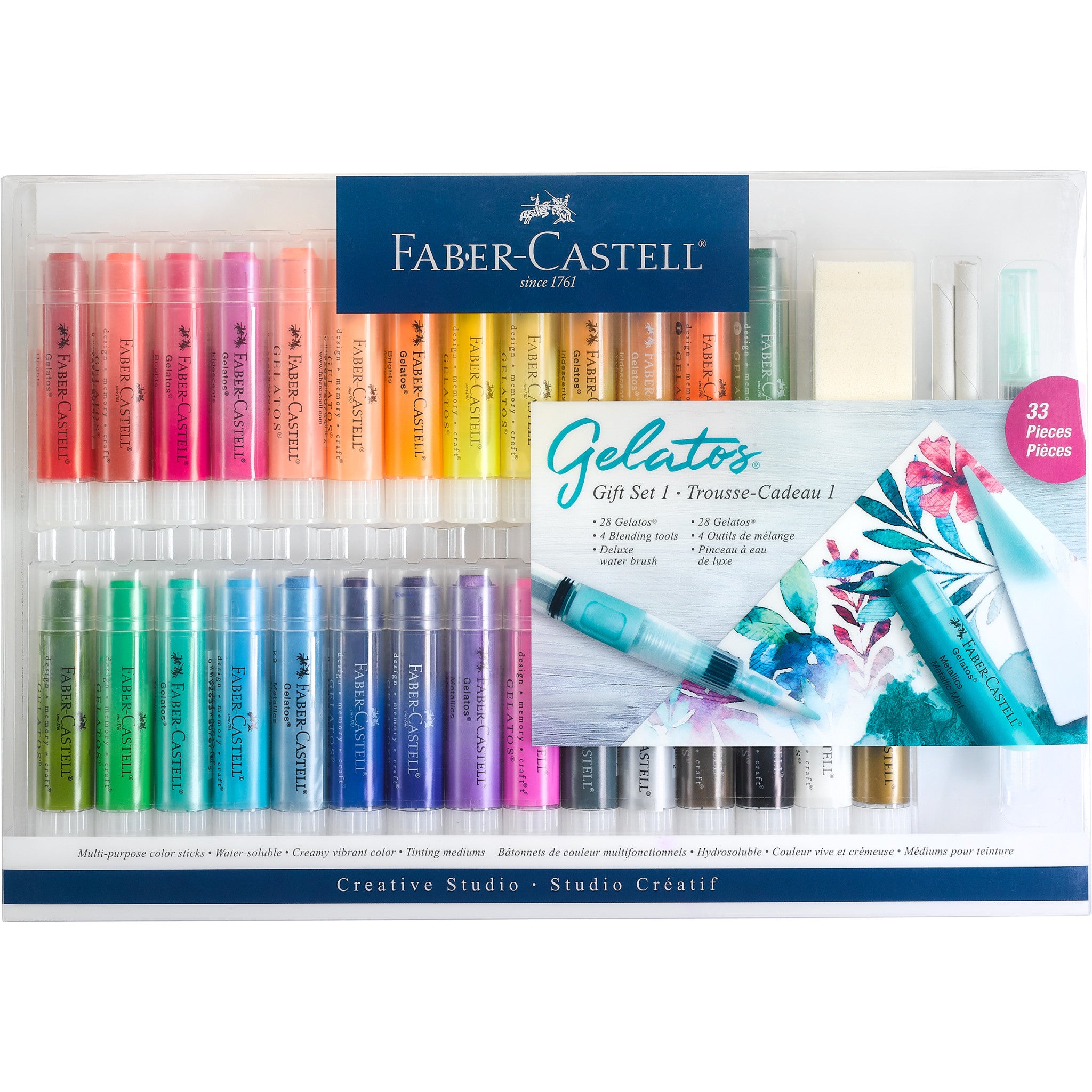 Premium Gelatos Gift Set - 12 Vibrant Colors for Artists & Crafters | Ideal for Scrapbooking, Card Making & Mixed Media Art | #770161