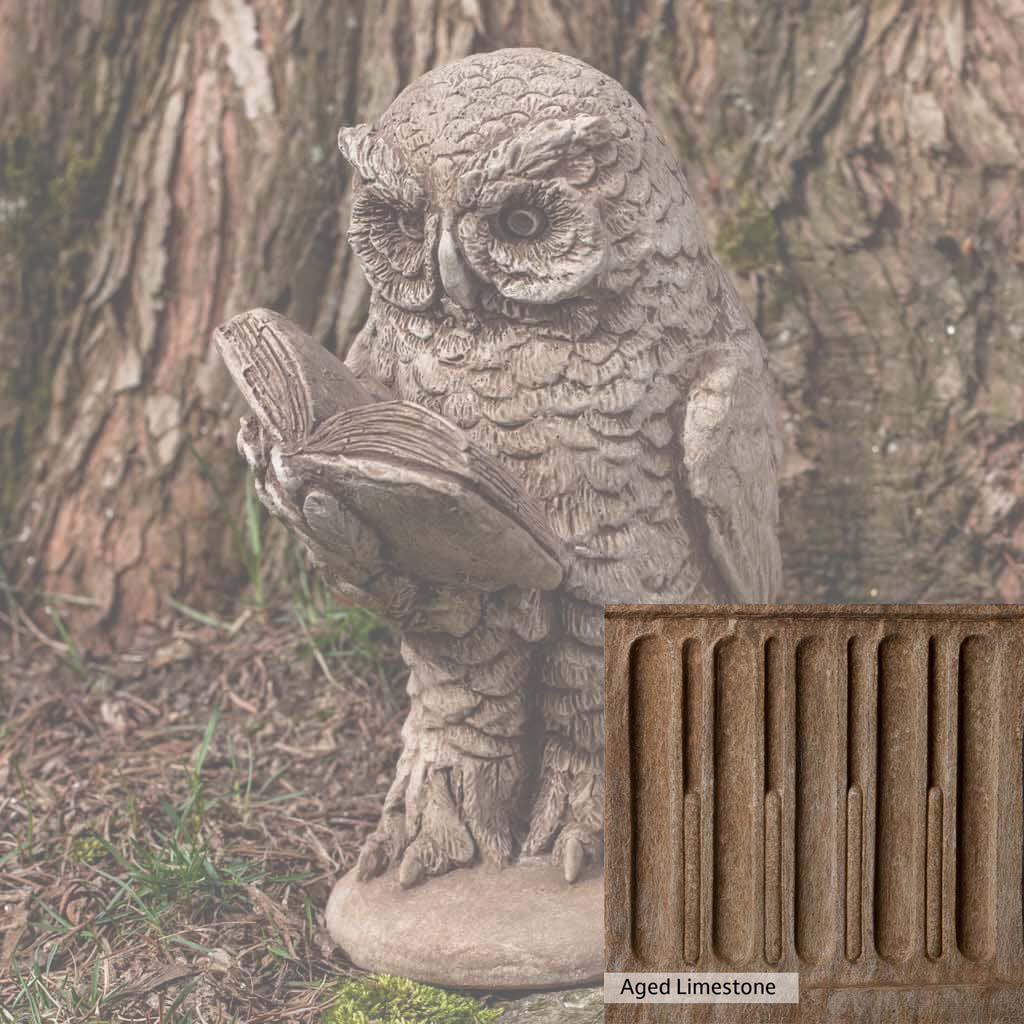 Campania International Scholarly Owl Statue - Elegant Home & Office Decor for Study Rooms, Libraries, and Academic Spaces