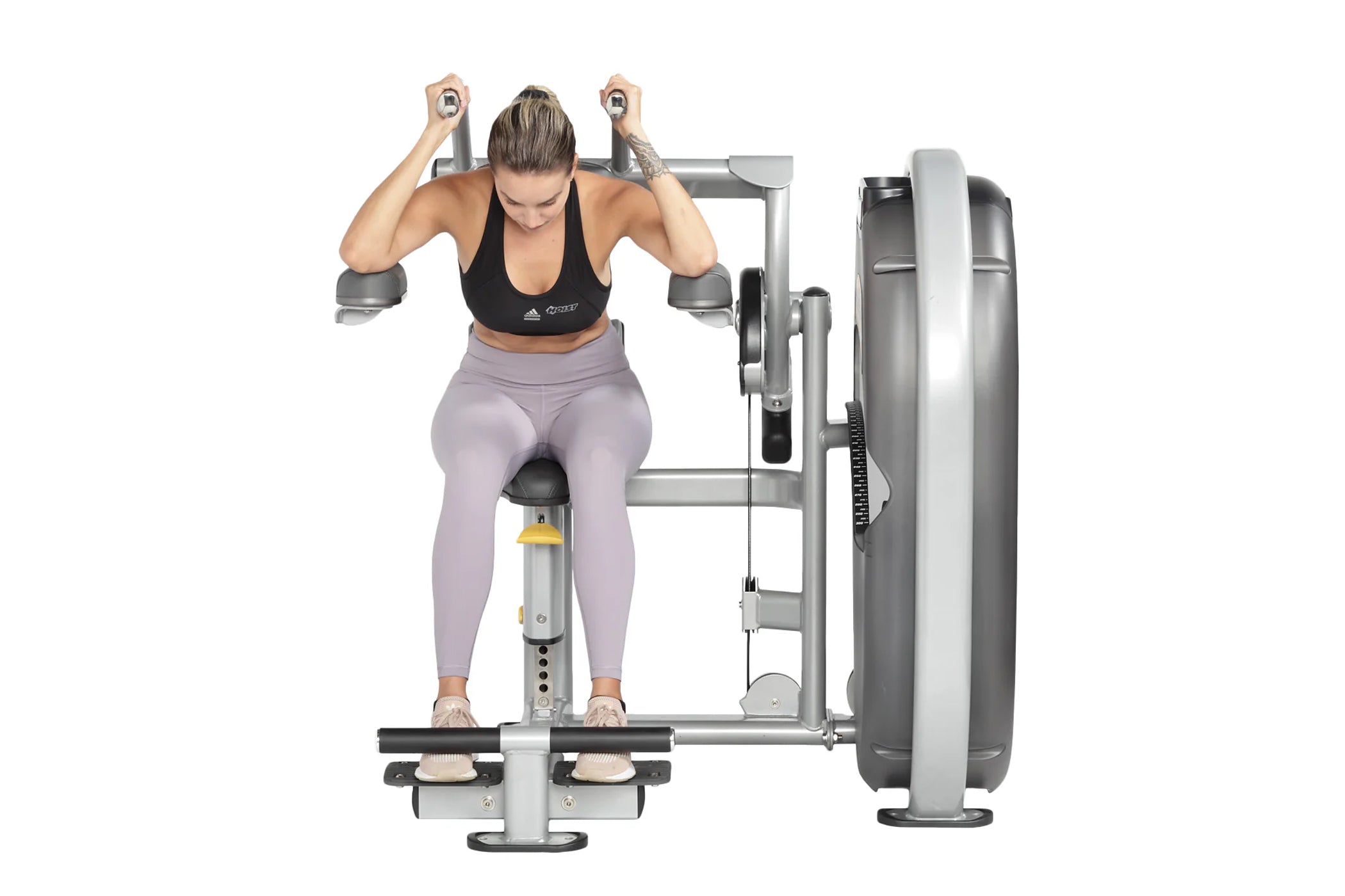 Hoist Club Line Abdominals Machine (CL 3601) - Professional Ab Workout Equipment for Home & Gym - Perfect for Core Strength Training and Fitness Enthusiasts
