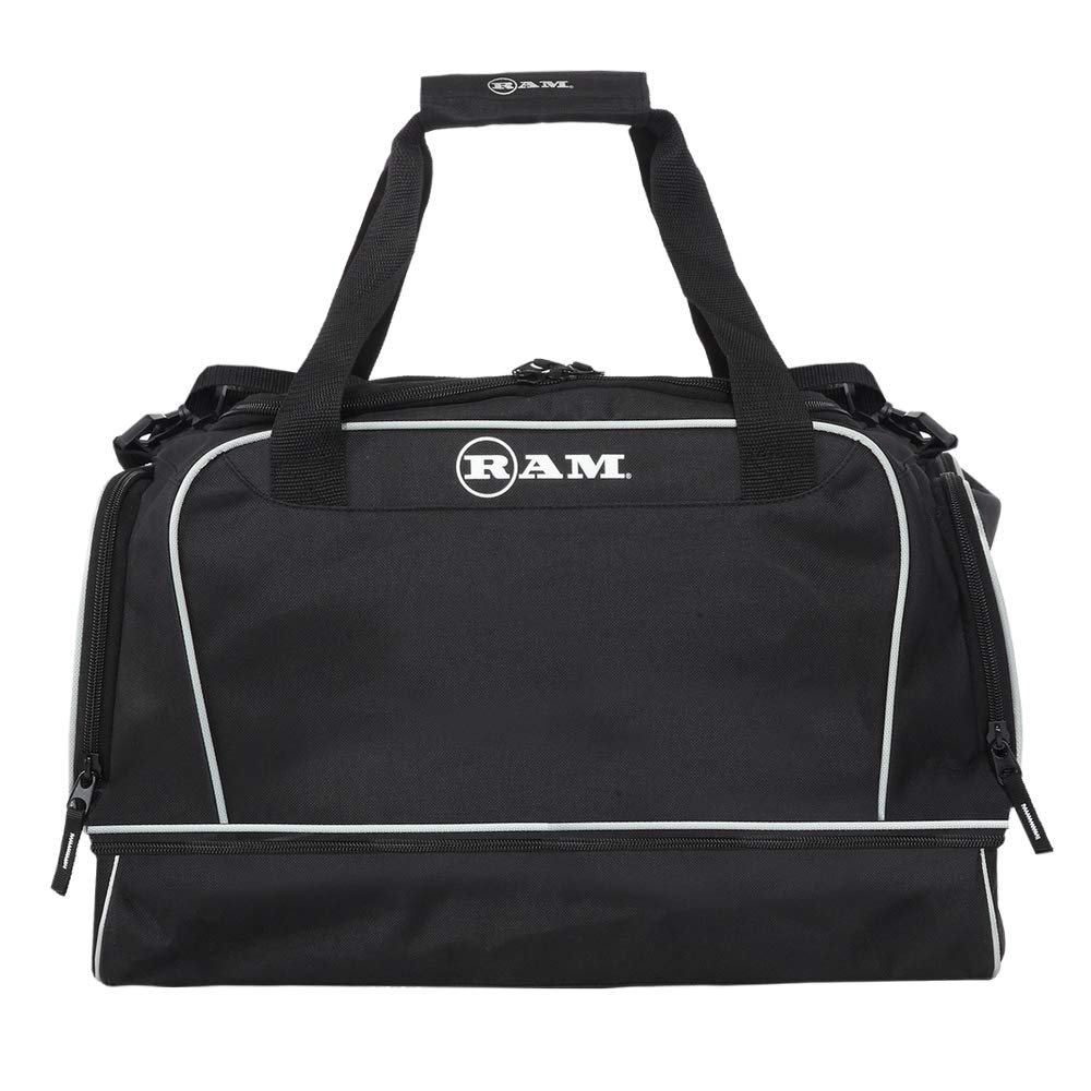 Ram Golf Duffel Bag/Gym Bag/Sports Holdall with Dedicated Shoe Compartment + Free Golf Shoe/Boot Bag, Perfect for Travel and Sports