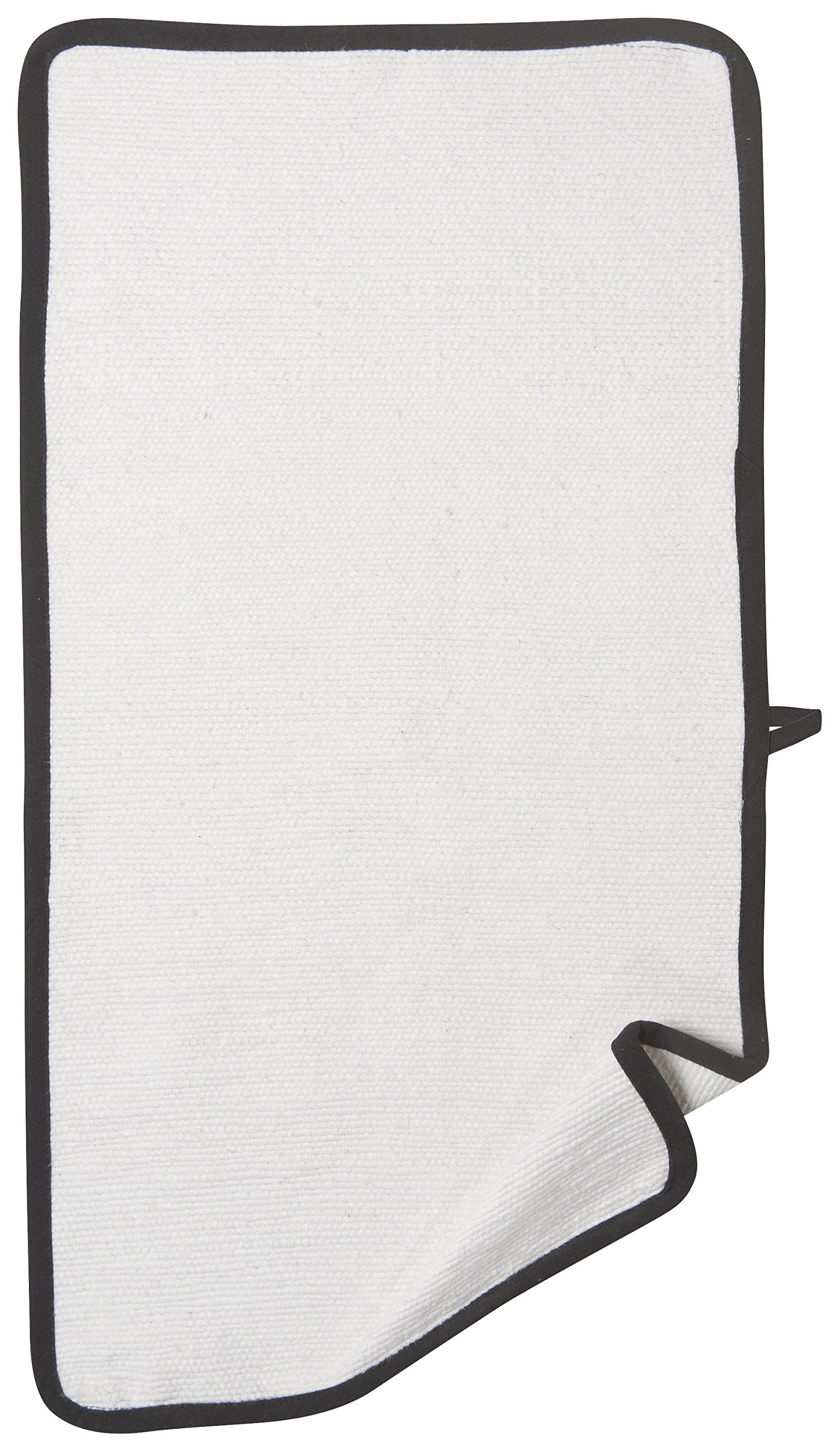 Now Designs Premium Cotton Oven Towel - White Kitchen Towel for Baking, Cooking & Drying Dishes - Heat Resistant & Absorbent Kitchen Essential for Home & Restaurant Use