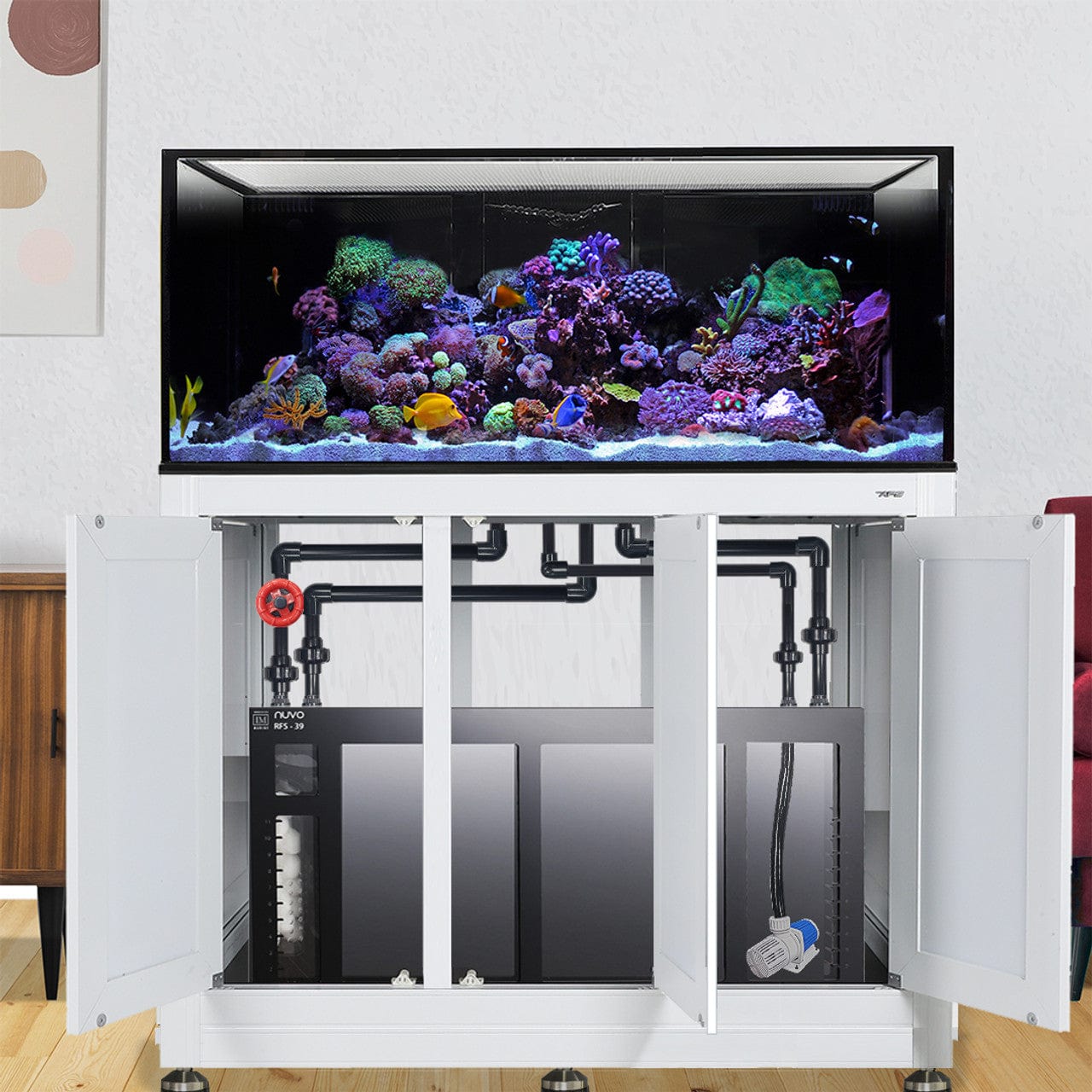 Innovative Marine 100 Gallon INT Complete Reef Aquarium System - Perfect for Saltwater Coral Fish Tanks & Marine Aquascaping