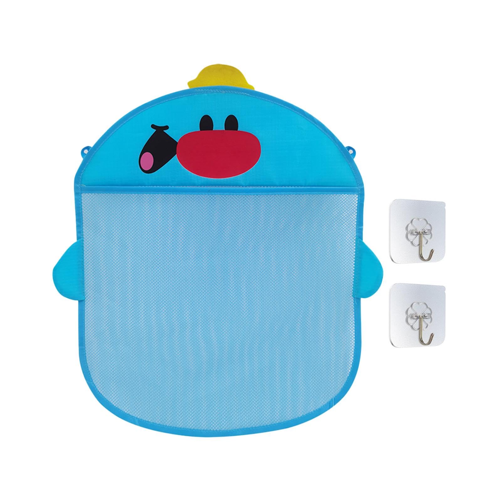 Bathtub Toy Holder - Waterproof Shower Toy Organizer Bag for Kids & Babies - Bath Toy Storage for Toys, Shampoo, Soap - Perfect for Bathtime Fun & Bathroom Organization